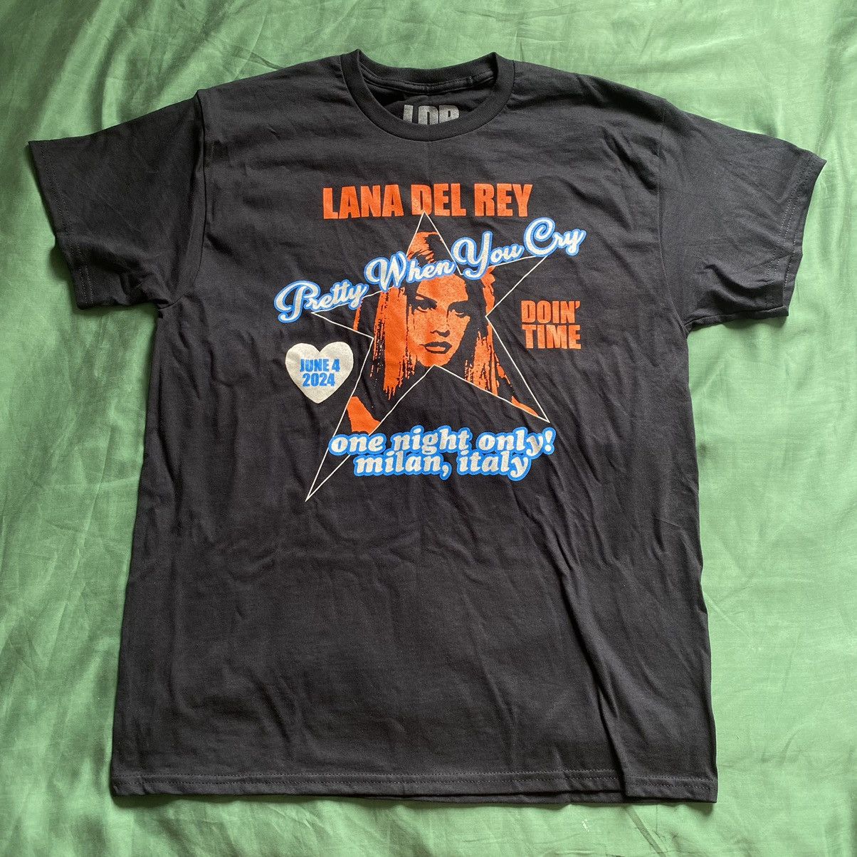 Vintage Lana Del Rey 2024 Merch Tee Size L / US 10 / IT 46 - 1 Thumbnail