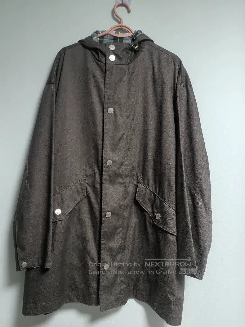 Hermes Hermes Windbreaker, internal tartan design, with hood, two Size US M / EU 48-50 / 2 - 1 Thumbnail