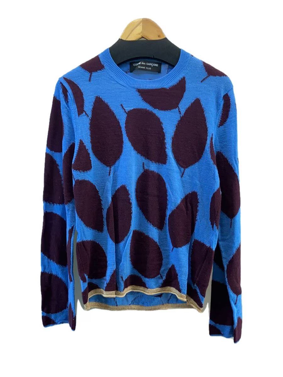 Comme des Garcons Homme Plus Leaf Knit Sweater Size US M / EU 48-50 / 2 - 1 Thumbnail