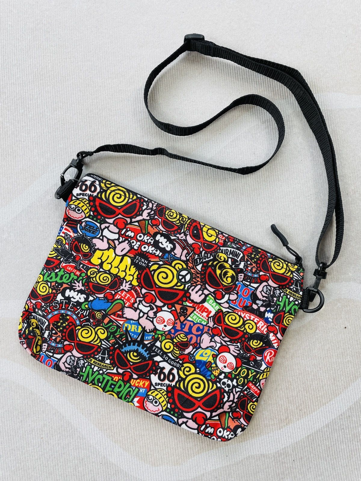 Hysteric Glamour Hysteric Glamour Hysteric Mini Fullprint Sling Bag (BA7) Size ONE SIZE - 2 Thumbnail
