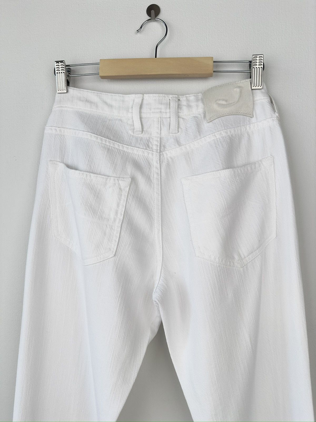 Jacob Cohen JACOB COHEN Karen Luxury Hand Made Pants Cotton Lyocell Size 27" / US 4 / IT 40 - 4 Thumbnail