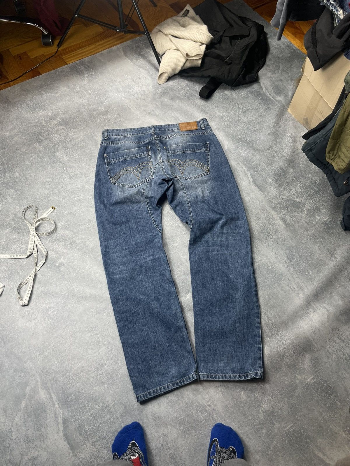 Neighborhood Rare Neighborhood 1997 streetwear denim blue jeans Size US 36 / EU 52 - 1 Thumbnail
