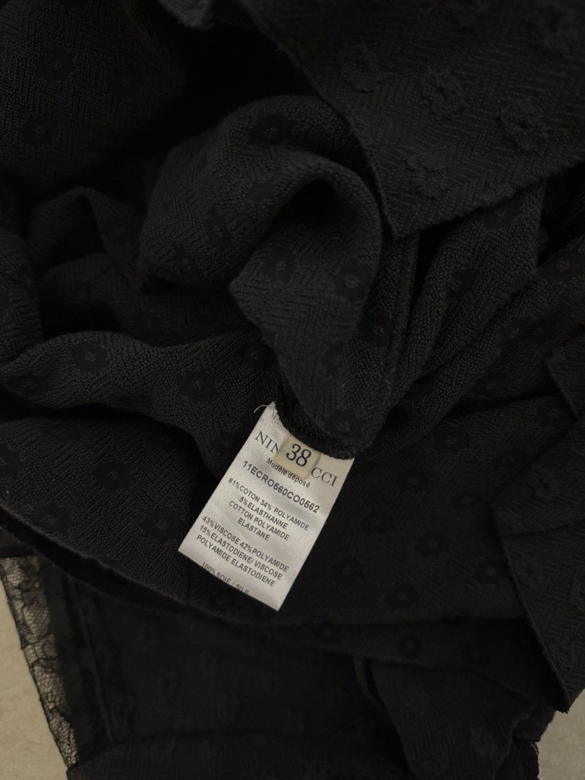 Nina Ricci Nina Ricci Black Dress – Fall 2011 Collection Size M / US 6-8 / IT 42-44 - 10 Thumbnail