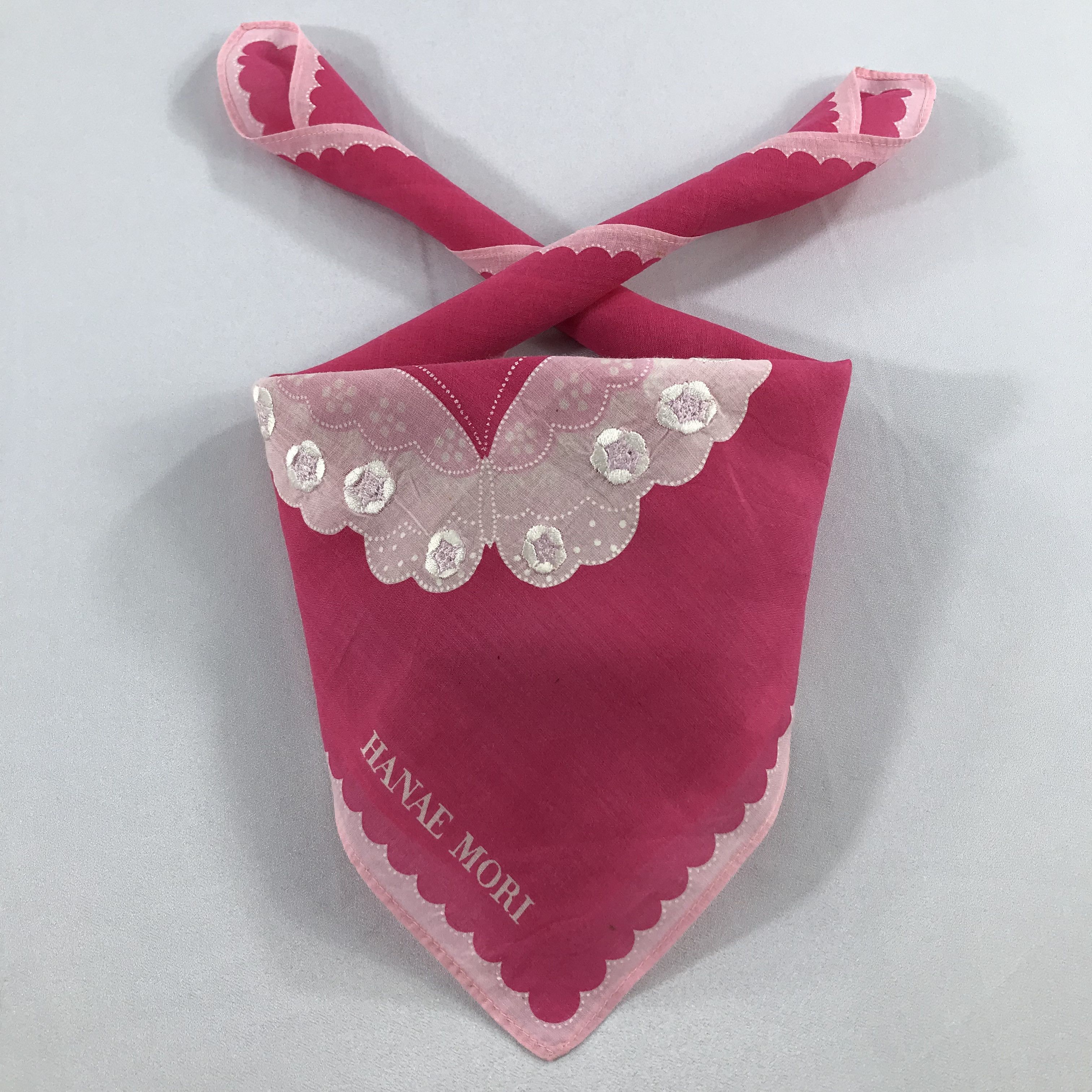 Hanae Mori Hanae Mori Bandana / Handkerchief / Neckerchief - S2344 Size ONE SIZE - 3 Thumbnail