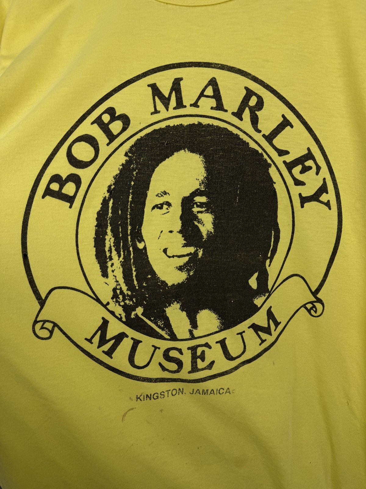 Bob Marley 🇯🇲 Vintage 80s Bob Marley Museum Rastafari Haile Selassie Size US M / EU 48-50 / 2 - 4 Thumbnail