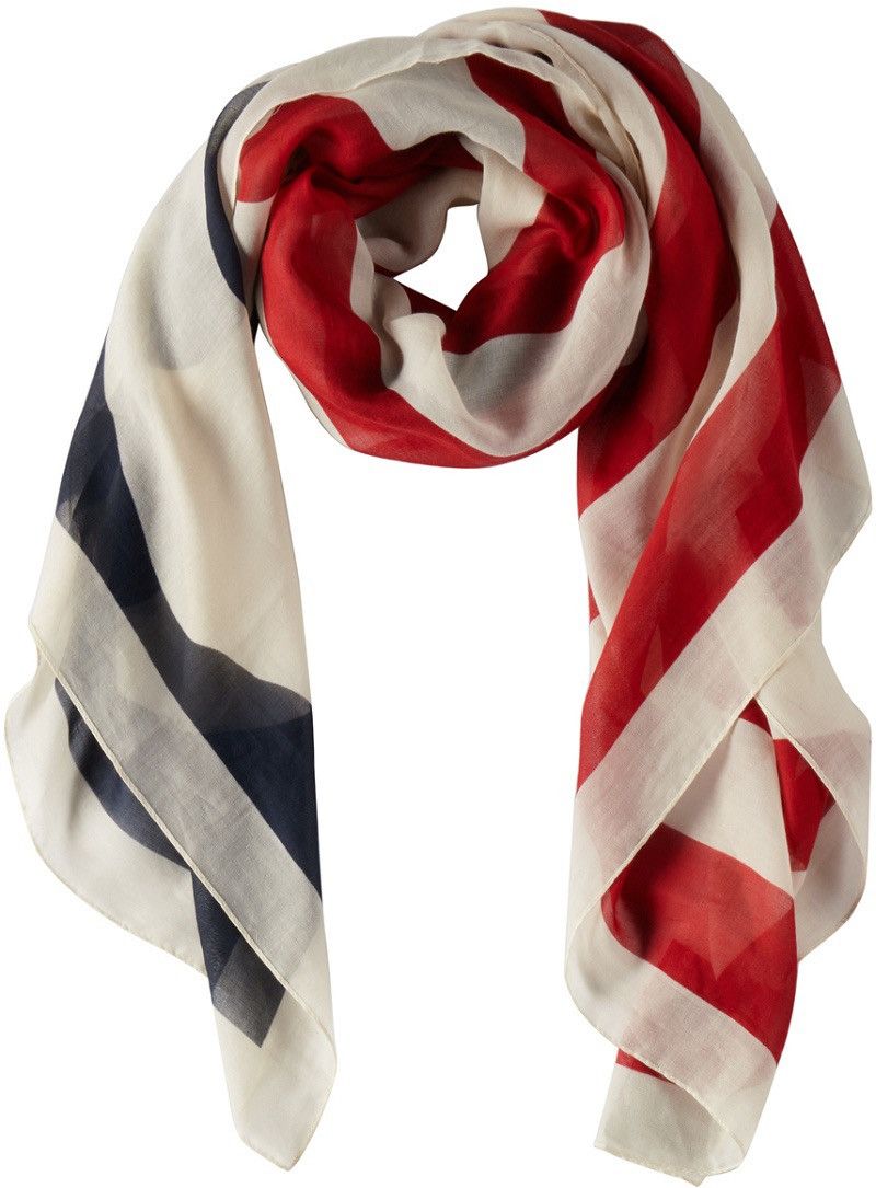 Rick Owens Rick Owens x TVHKB Bat Titty Flag Scarf 1/4 Size ONE SIZE - 6 Thumbnail