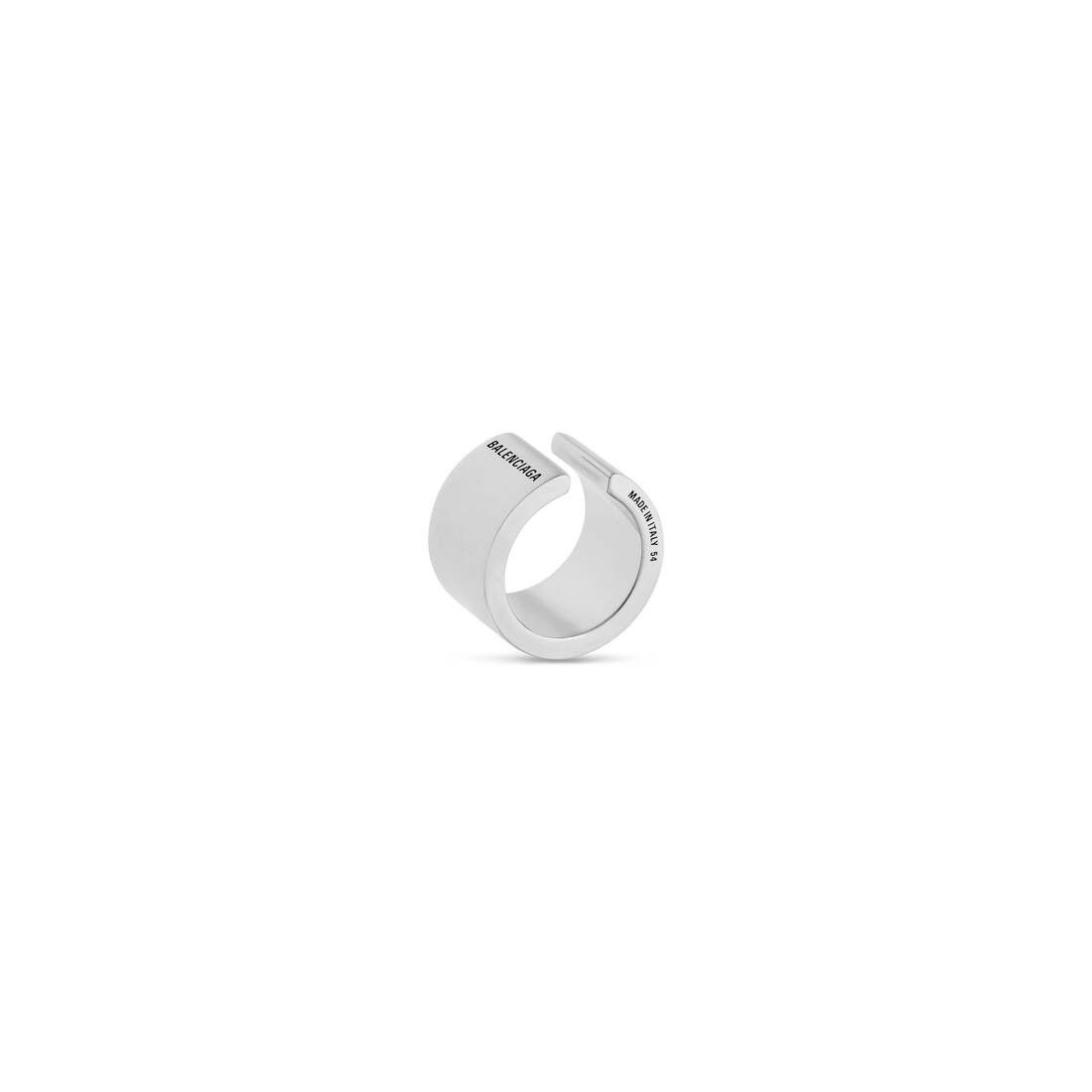 Balenciaga o1bcso1str1125 Size: OS / Garage Ring in Silver Size ONE SIZE - 1 Thumbnail