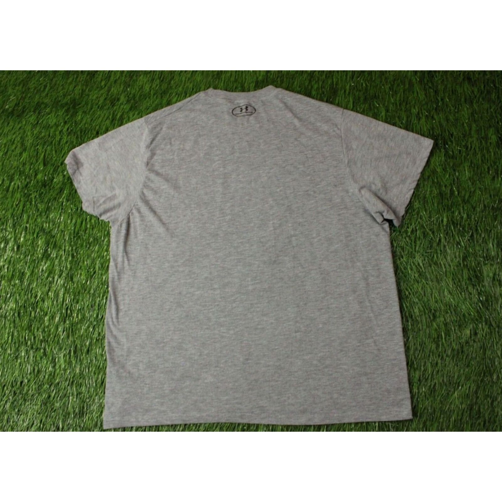 Under Armour Under Armour HeatGear Men T-Shirt Jersey Crew Neck Short Sleeve Gray XXXL? Size US L / EU 52-54 / 3 - 6 Thumbnail