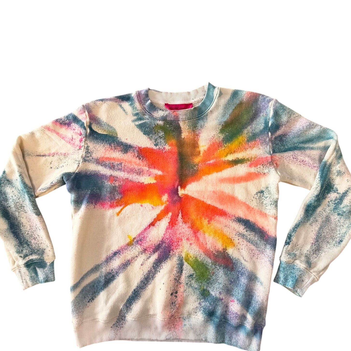 The Elder Statesman: Men's Spin Dyed Cotton/Cashmere Pull Xs, Men's