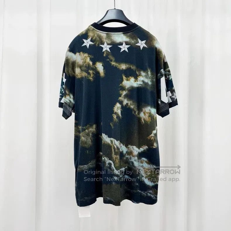 Givenchy Givenchy Green Plane Print Short Sleeve T. Size US S / EU 44-46 / 1 - 2 Thumbnail