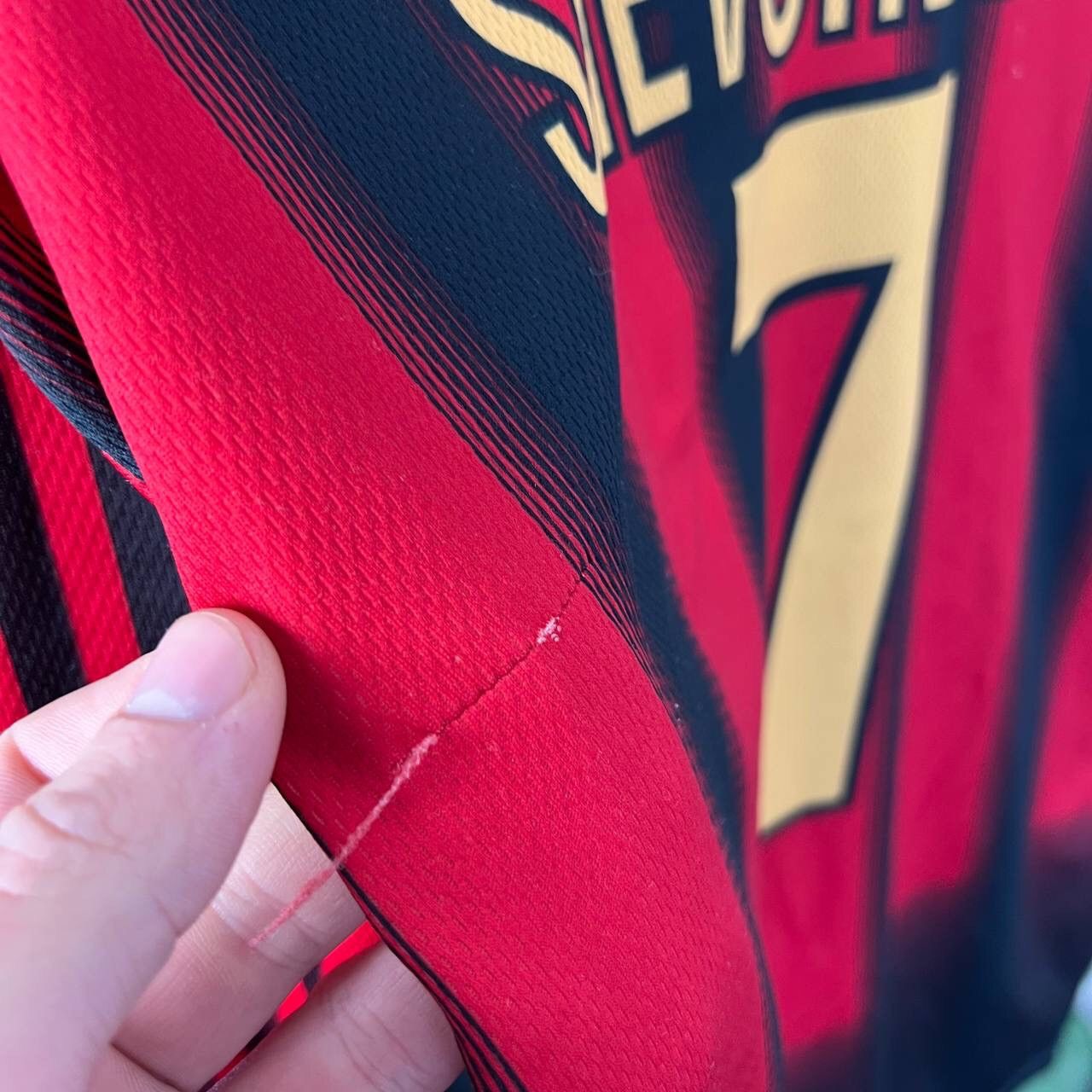 Vintage Milan Shevchenko Vintage Home Football T-shirt Opel Jersey Size US XL / EU 56 / 4 - 5 Thumbnail