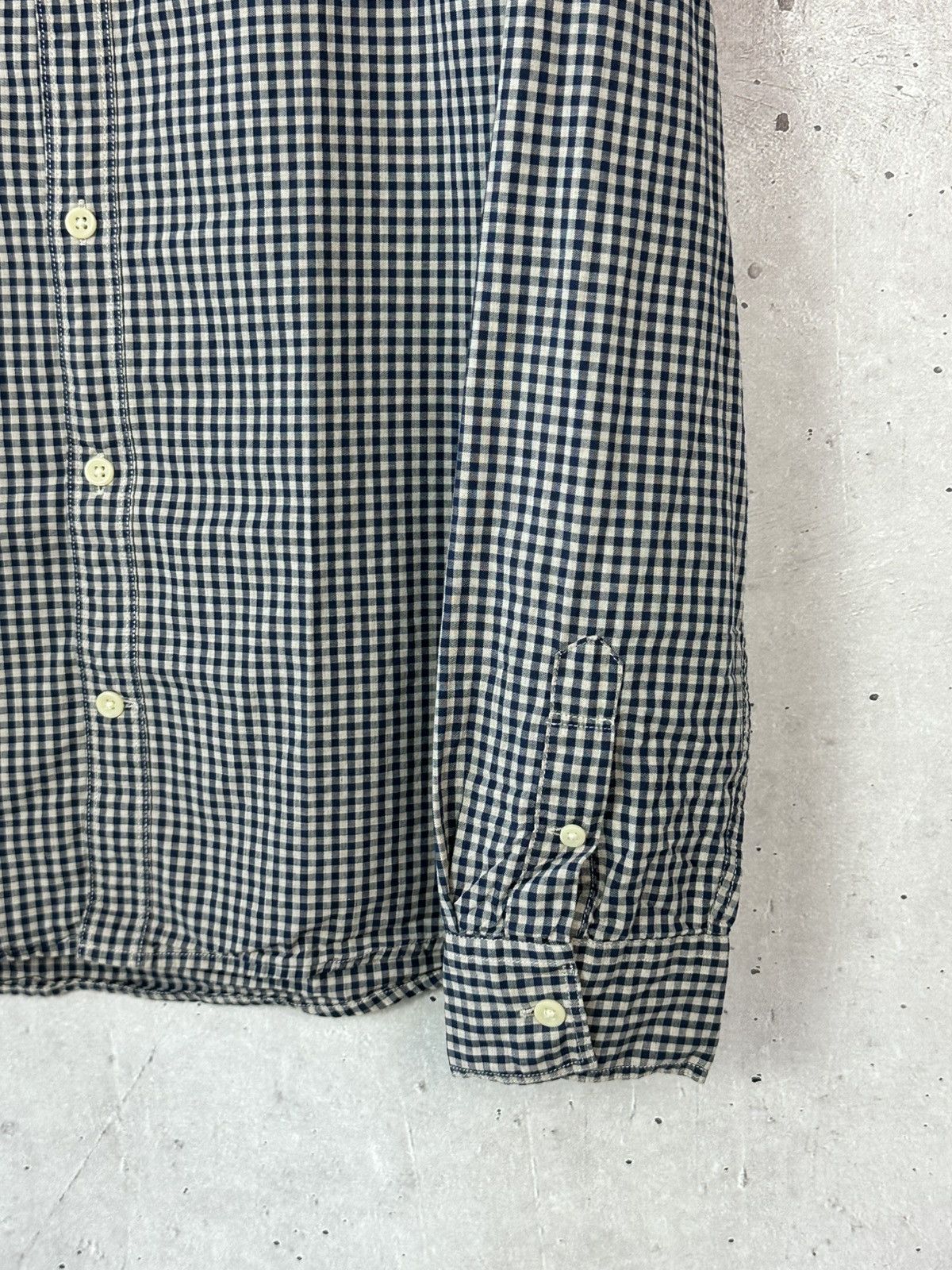 Allsaints Allsaints Quarry Mini Check Long Sleeve Cotton Shirt Size US S / EU 44-46 / 1 - 6 Thumbnail
