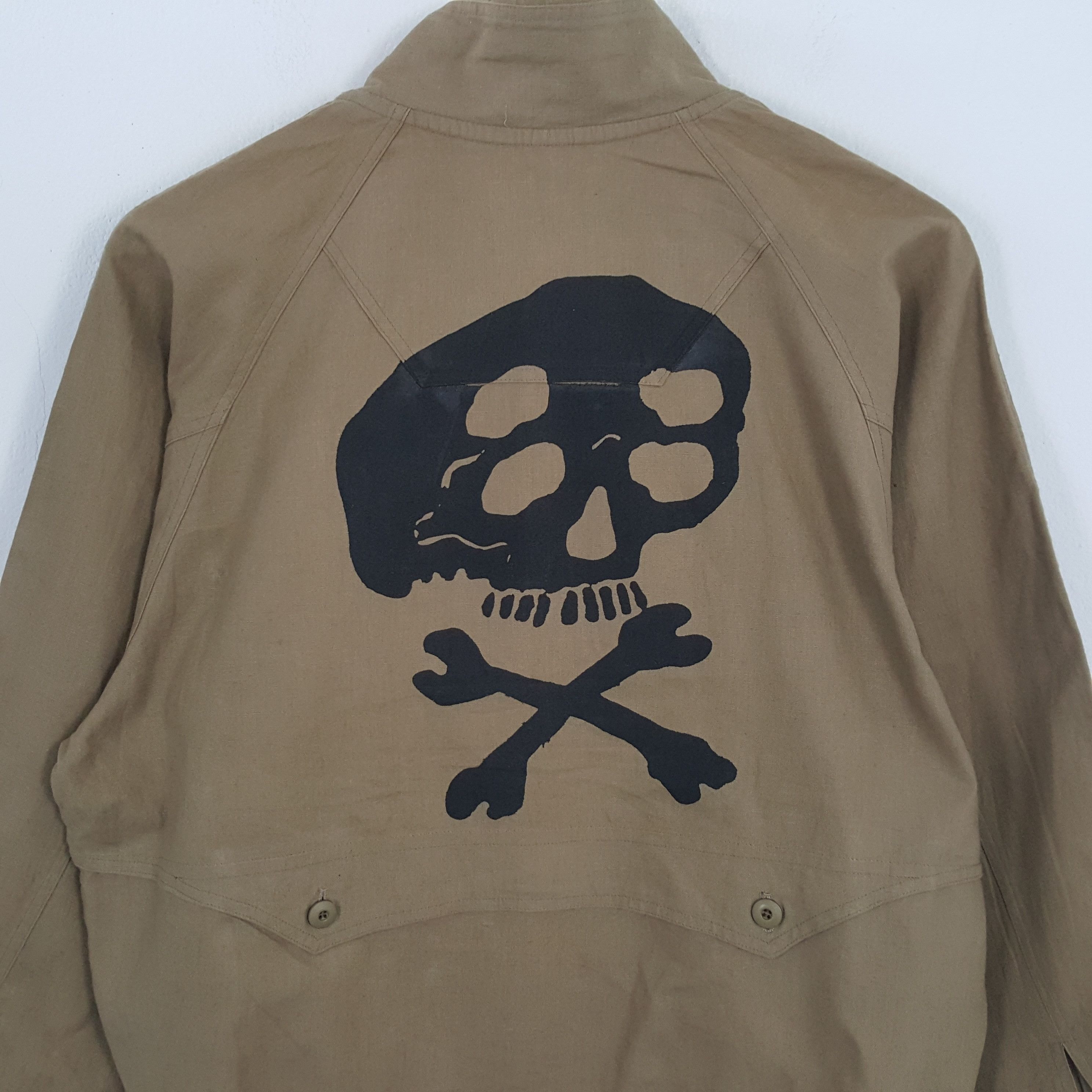 Vintage URBAN HILLS Custom SKULLS Art Design Jacket Size US XL / EU 56 / 4 - 2 Thumbnail