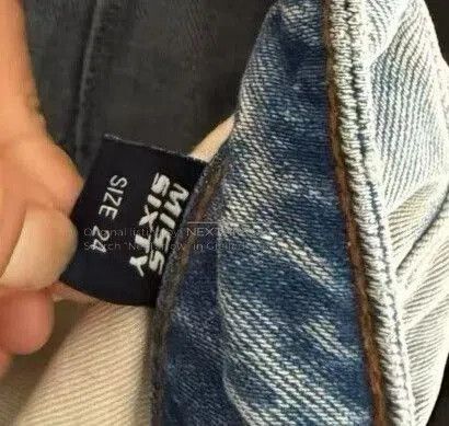 Missguided Missitly Denim Pants. Size 30" / US 8 / IT 44 - 3 Thumbnail