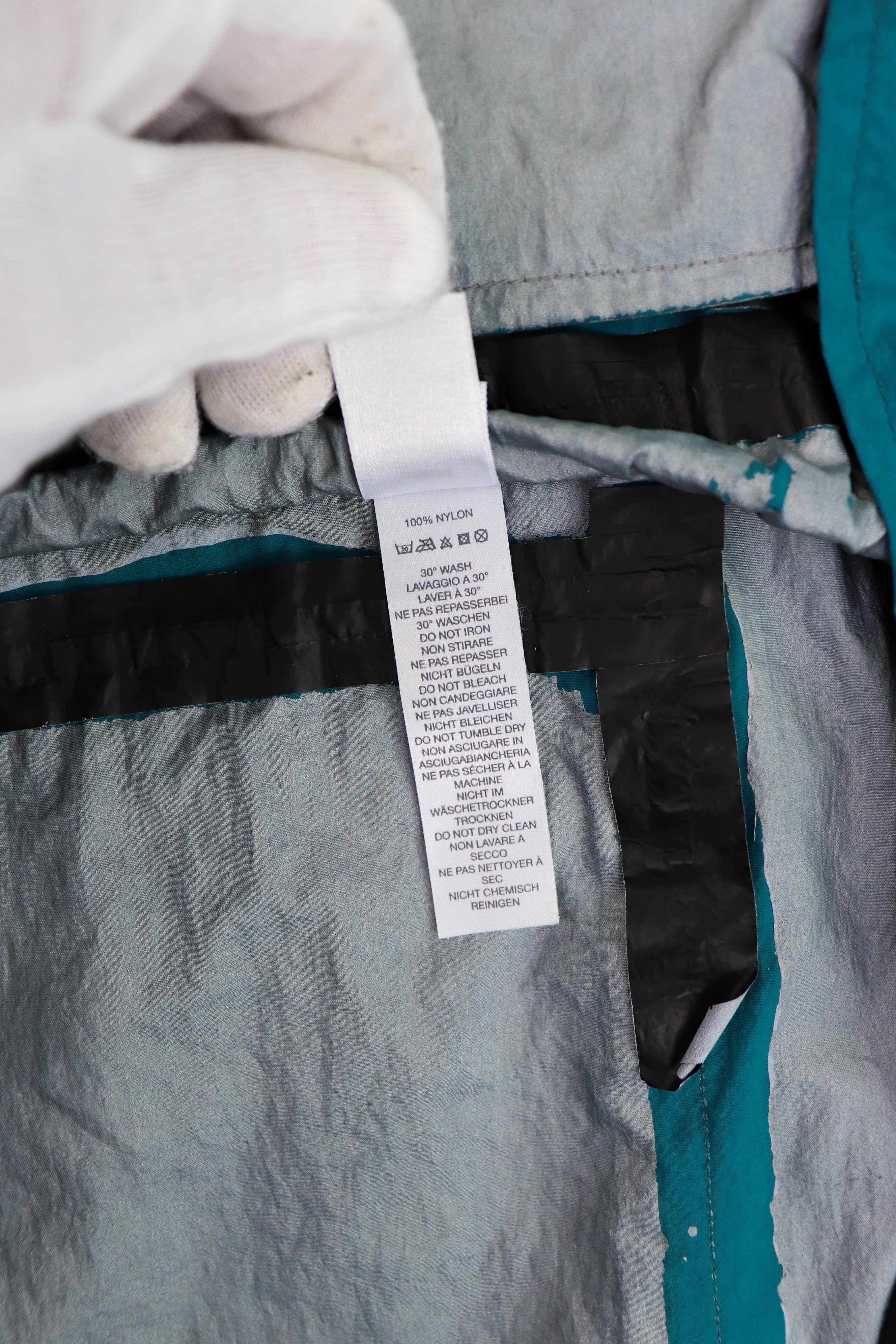 Paul Smith Paul Smith Jeans Sea Wave Green Nylon RiRi Zip Field Jacket Size US XL / EU 56 / 4 - 19 Thumbnail