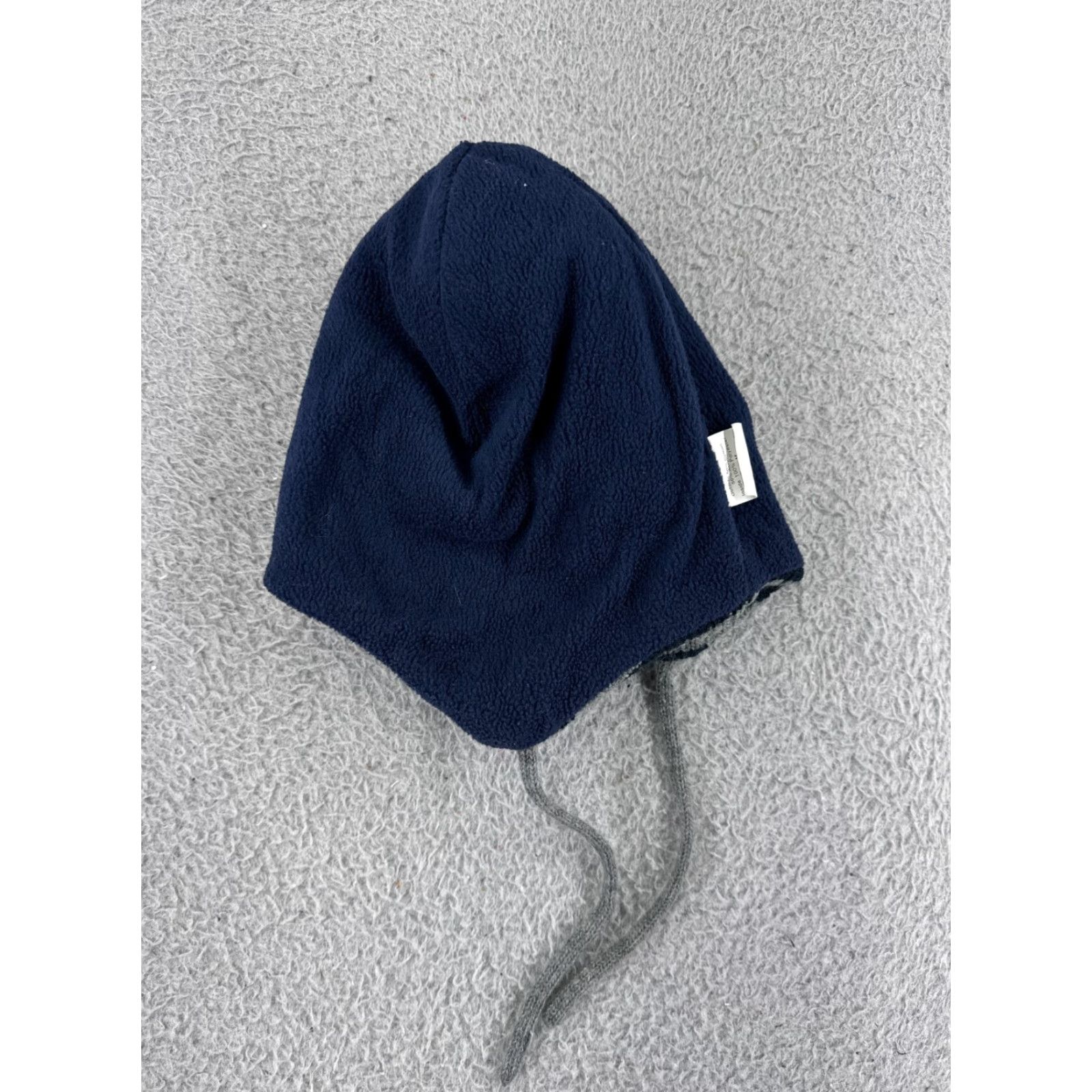 Vintage Unbranded Beanie Knit Hat/Cap One Size Gray Blue Stars Pom Cotton Blend Polyester Knit Men Winter Fall Spring Summer Size ONE SIZE - 3 Thumbnail