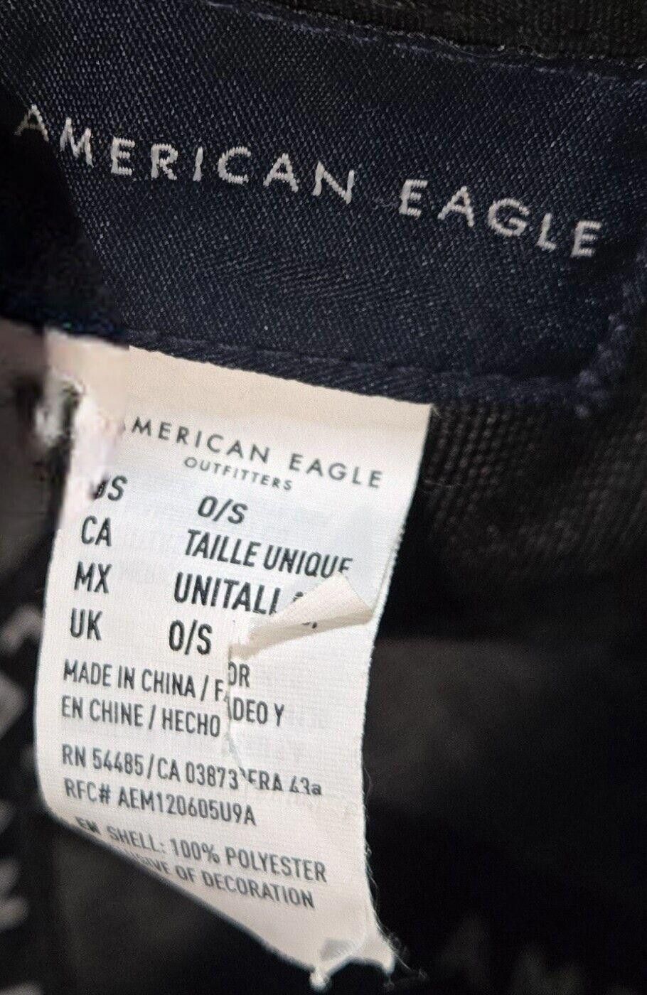 Designer Blue Hawaiian Print American Eagle Outfitters One Size Hat Size ONE SIZE - 5 Thumbnail