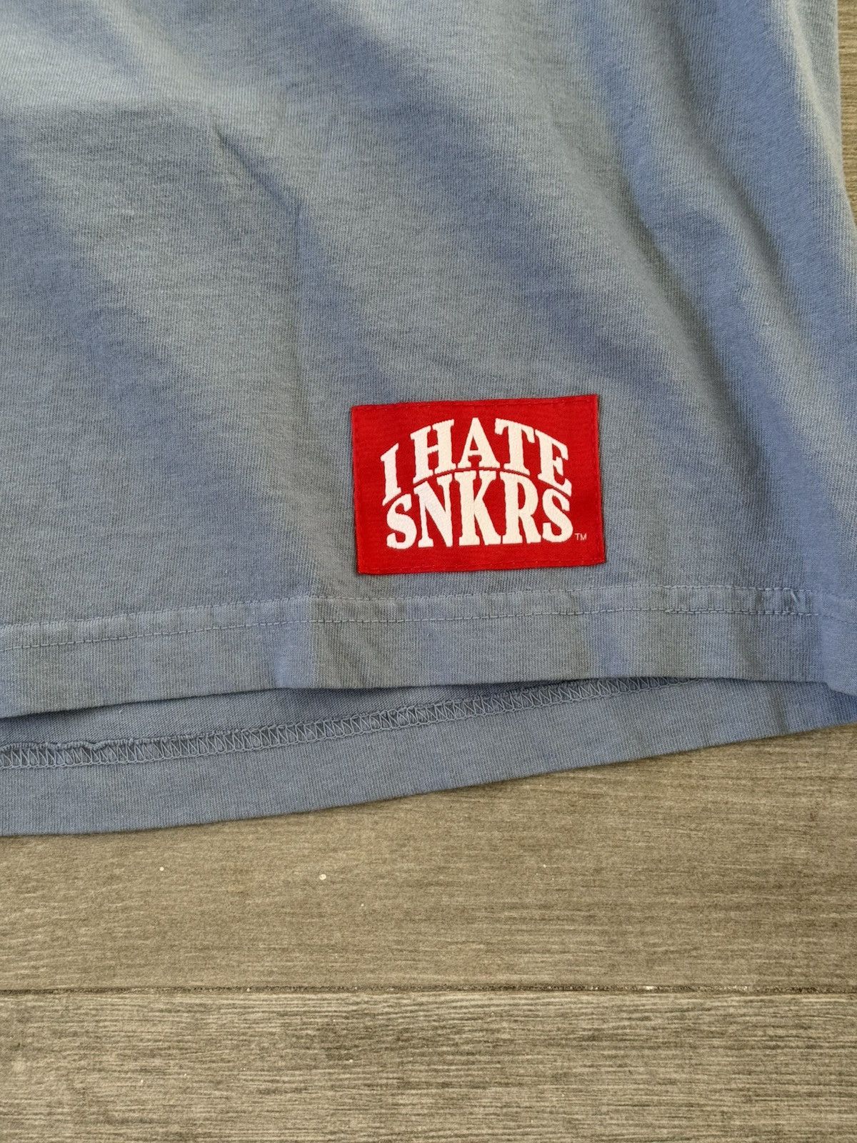 Other I HATE SNKRS Jordan Gold Mouth Clear Blue Tee Size L Large Size US L / EU 52-54 / 3 - 3 Thumbnail