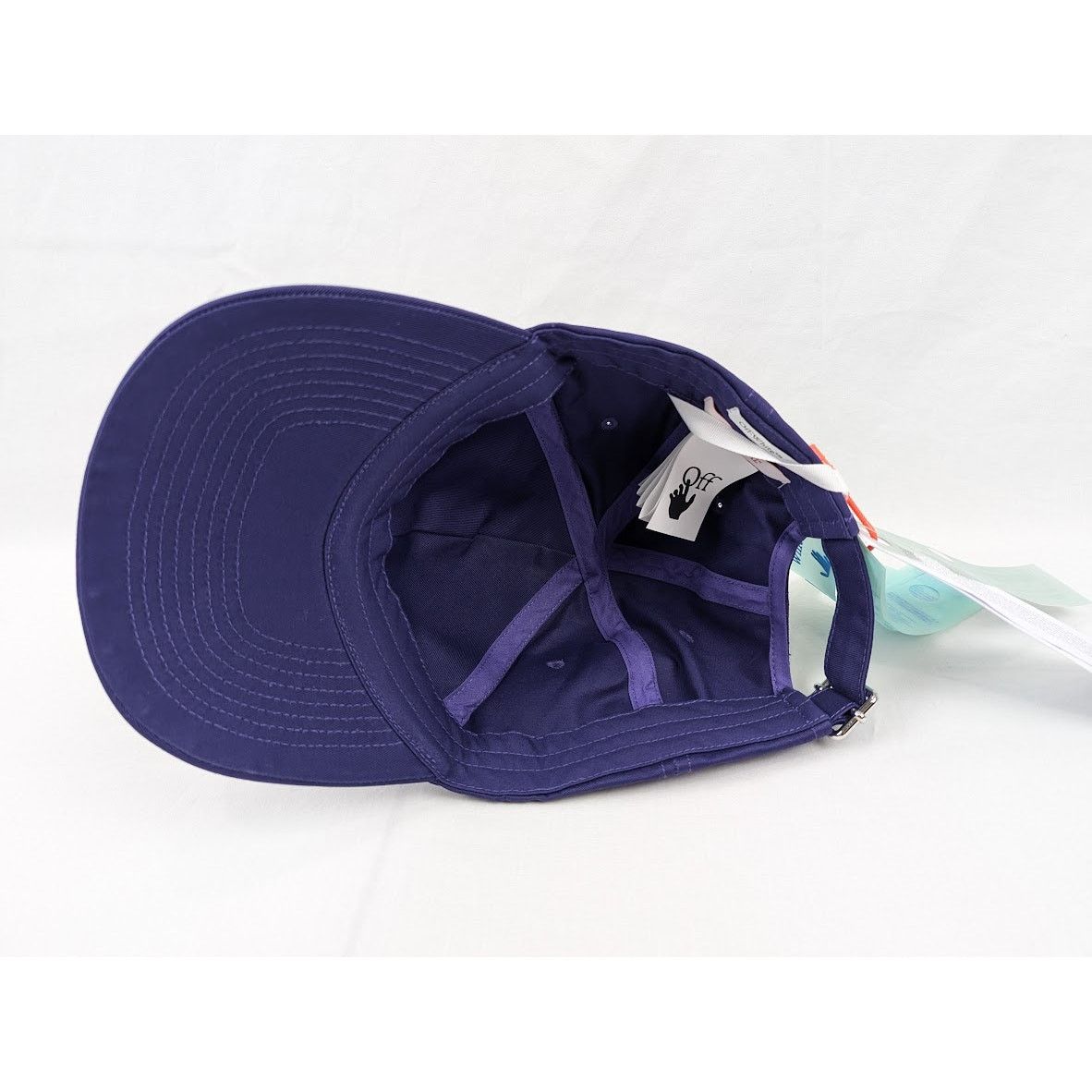 Off-White o1rshd1 Size: OS / Varsity Baseball Hat / Cap Purple/Green Size ONE SIZE - 15 Thumbnail