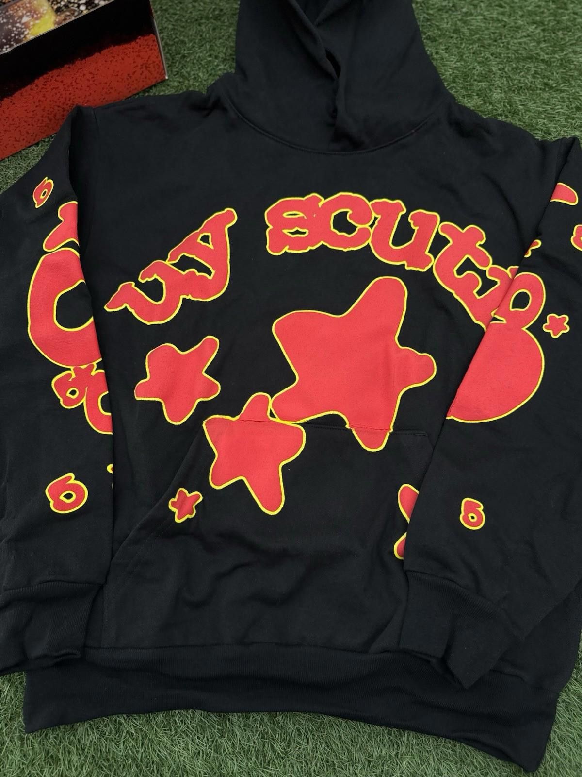 Sp5der Sp5der Worldwide Black Red Hoodie Size (Medium) NEW Box + CD Size US M / EU 48-50 / 2 - 3 Thumbnail