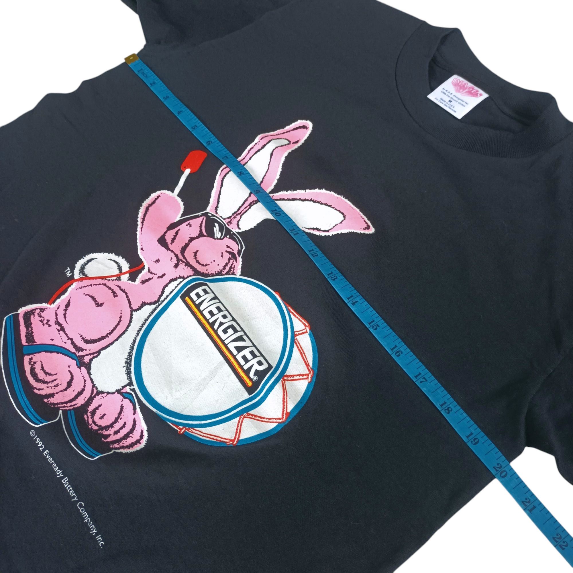 Vintage vintage t shirt vintage 90s ENERGIZER 1992 .NOS Condition . Size US M / EU 48-50 / 2 - 9 Thumbnail