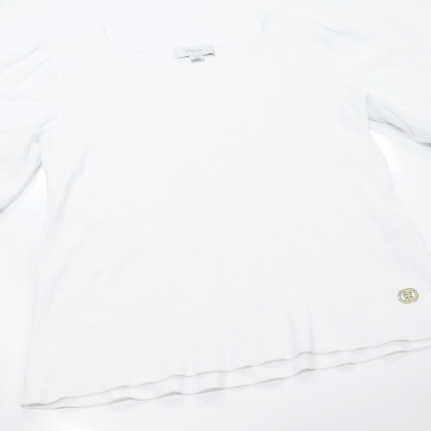 Cerruti 1881 CERRUTI 1881 FEMME WHITE STRIPED BLOUSE Size M / US 6-8 / IT 42-44 - 6 Thumbnail