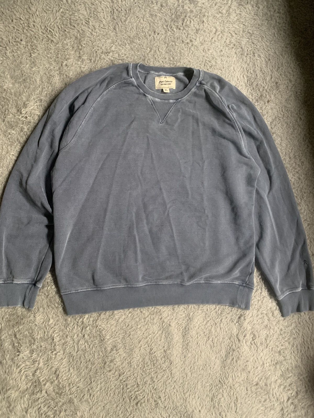 Japanese Brand × Nigel Cabourn Nigel Cabourn The Army Gym Double V Sweatshirt Crewneck Size US XL / EU 56 / 4 - 1 Thumbnail