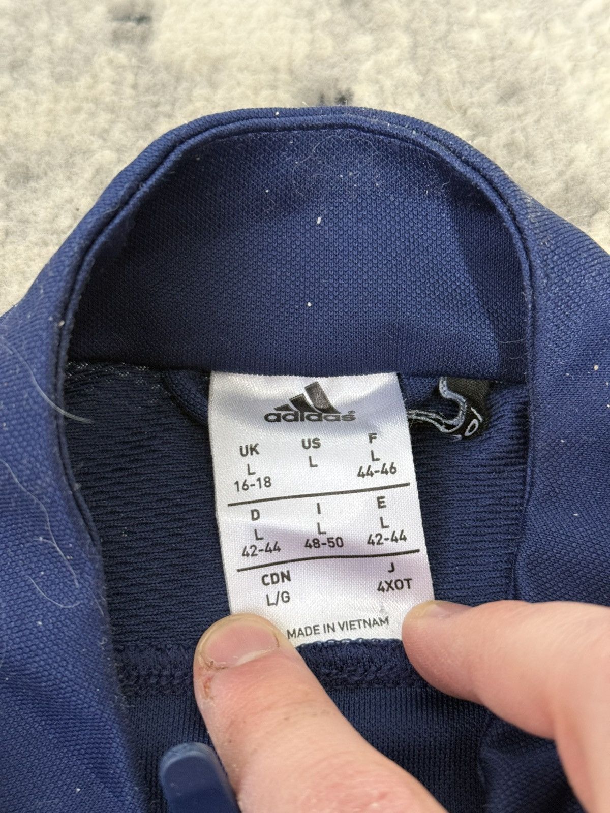 Adidas Adidas Tiro15 Training 3 Stripes Track Jacket Size US M / EU 48-50 / 2 - 6 Thumbnail