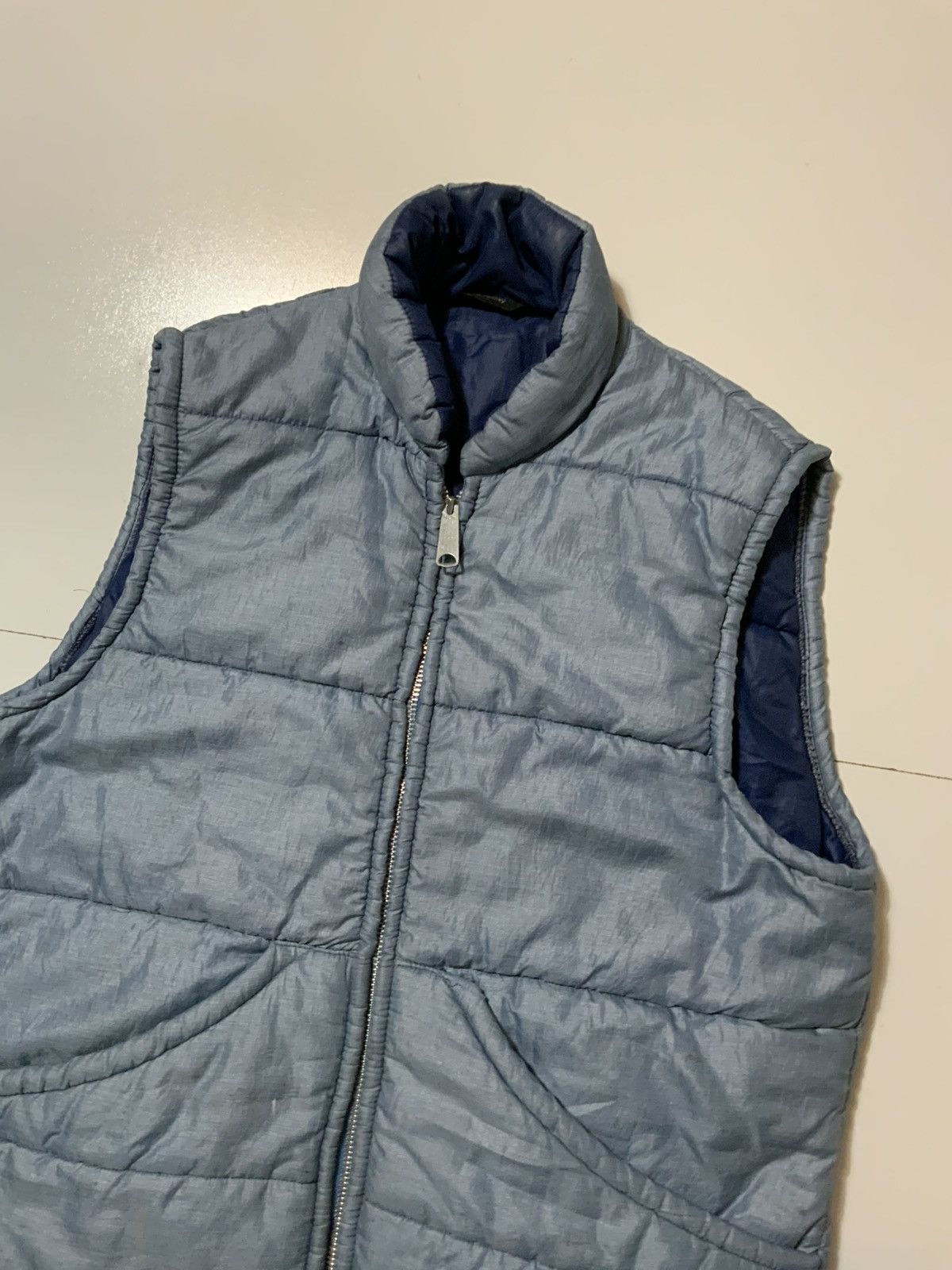 Vintage Vintage 60s 70s JC Penney Talon Zip Work Puffer Vest Jacket Size US S / EU 44-46 / 1 - 3 Thumbnail