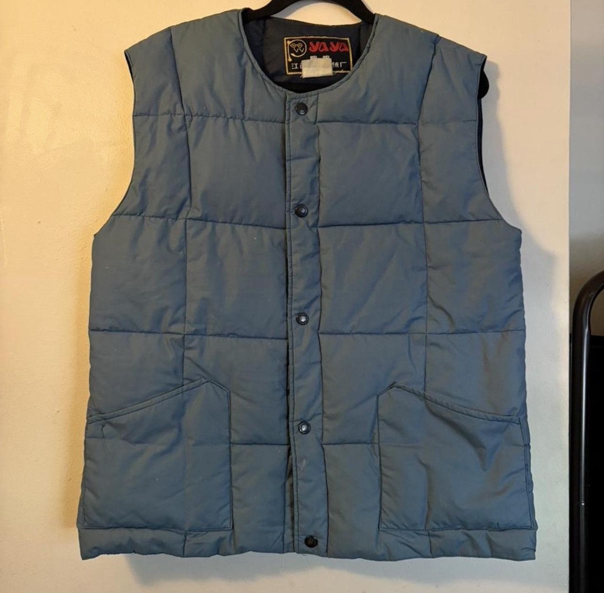 Vintage Vintage 90s Japanese blue puffer vest Size US L / EU 52-54 / 3 - 1 Thumbnail
