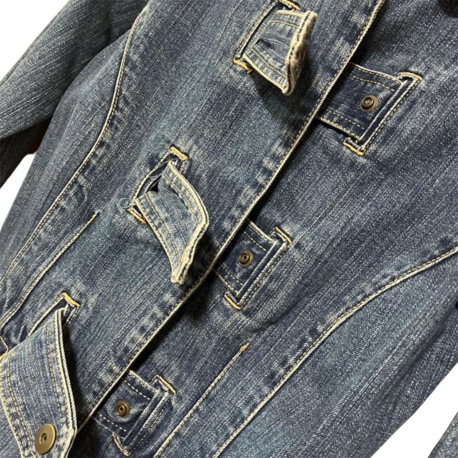 Other Unique button design moto denim jacket Size S / US 4 / IT 40 - 4 Thumbnail