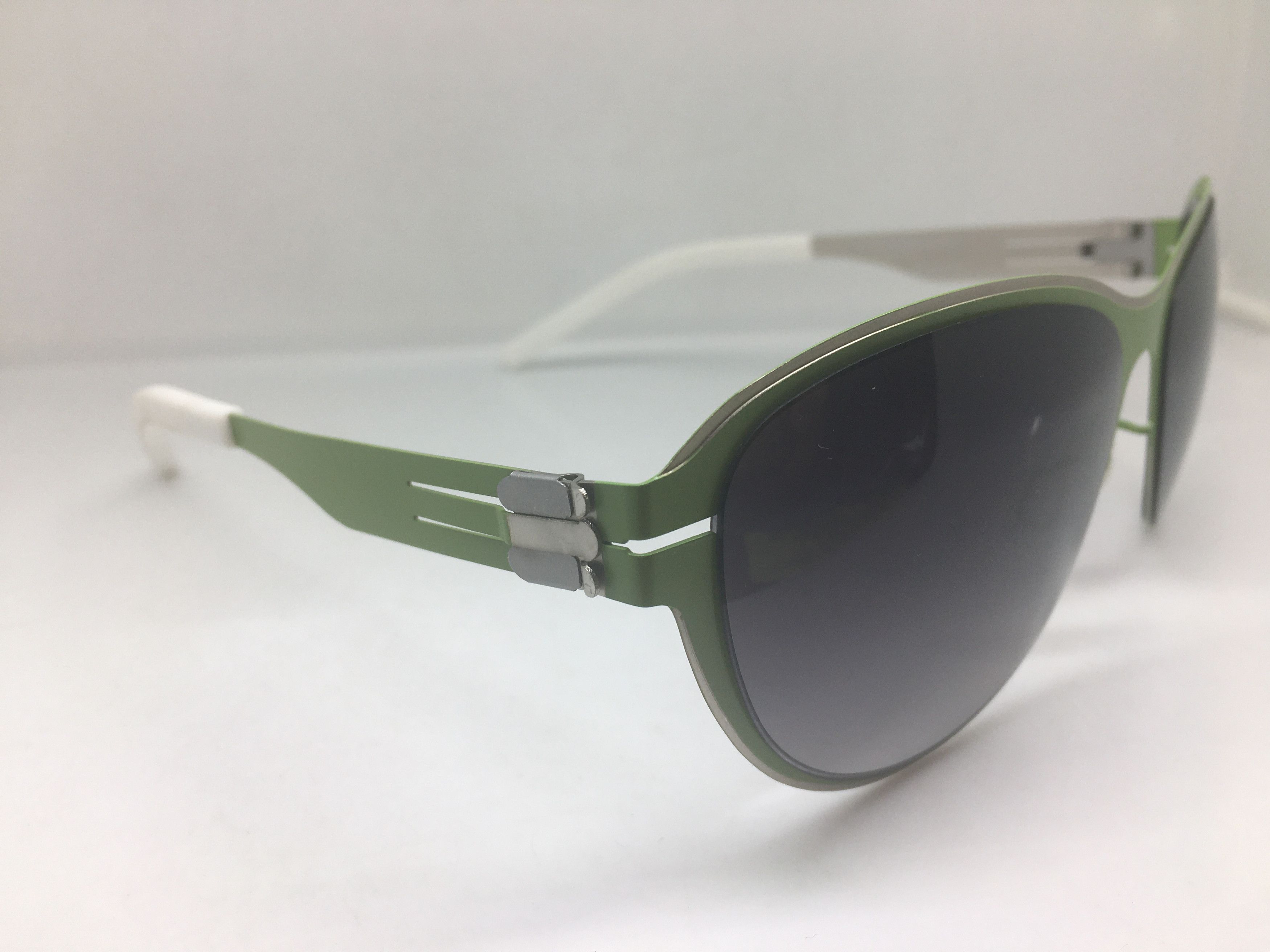 Other Silver Green Alloy Sunglasses Frame Size ONE SIZE - 3 Thumbnail