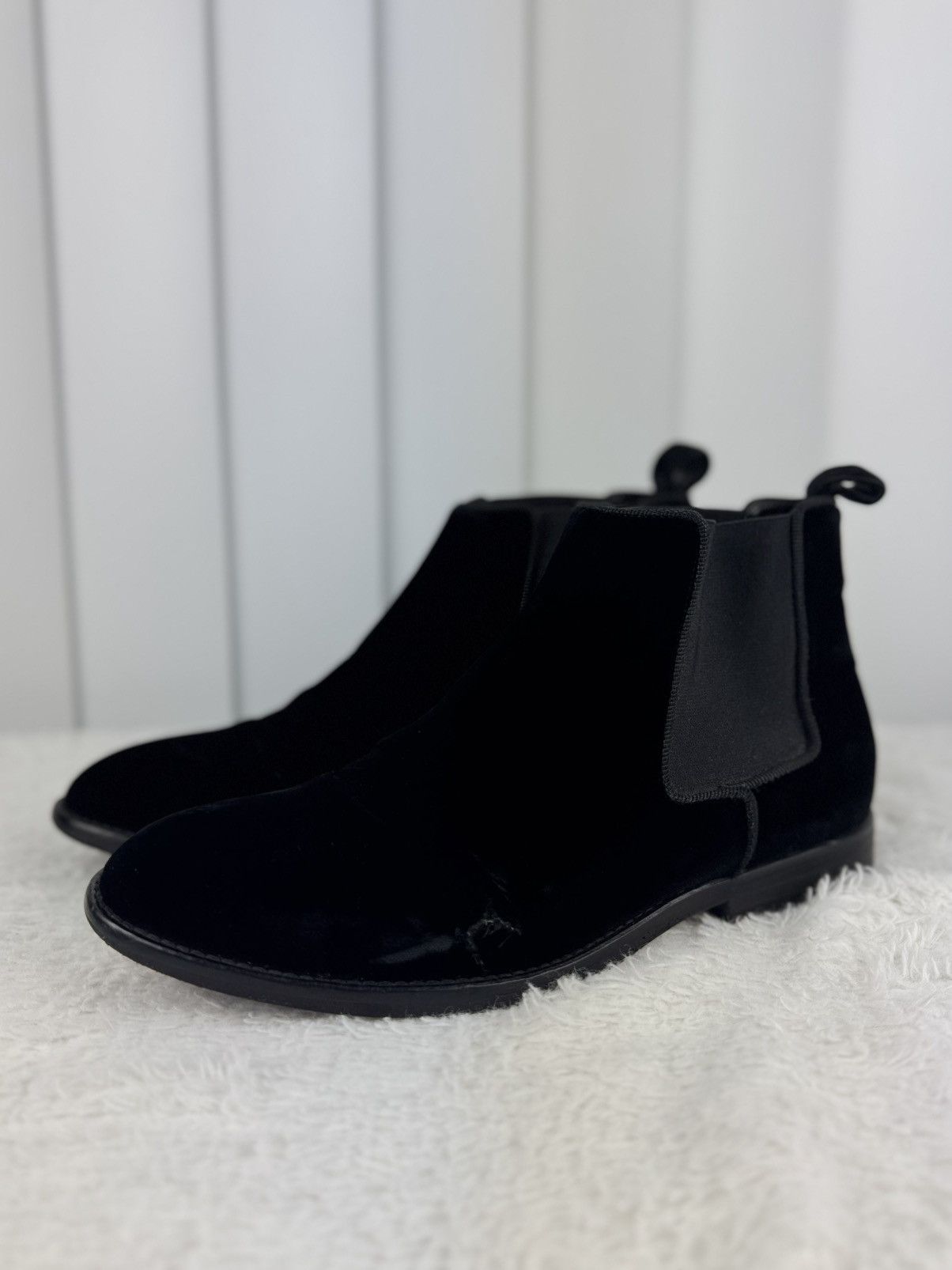 Other Jenni Kayne Black Suede Chelsea Ankle Boots Size US 6.5 / IT 36.5 - 1 Thumbnail