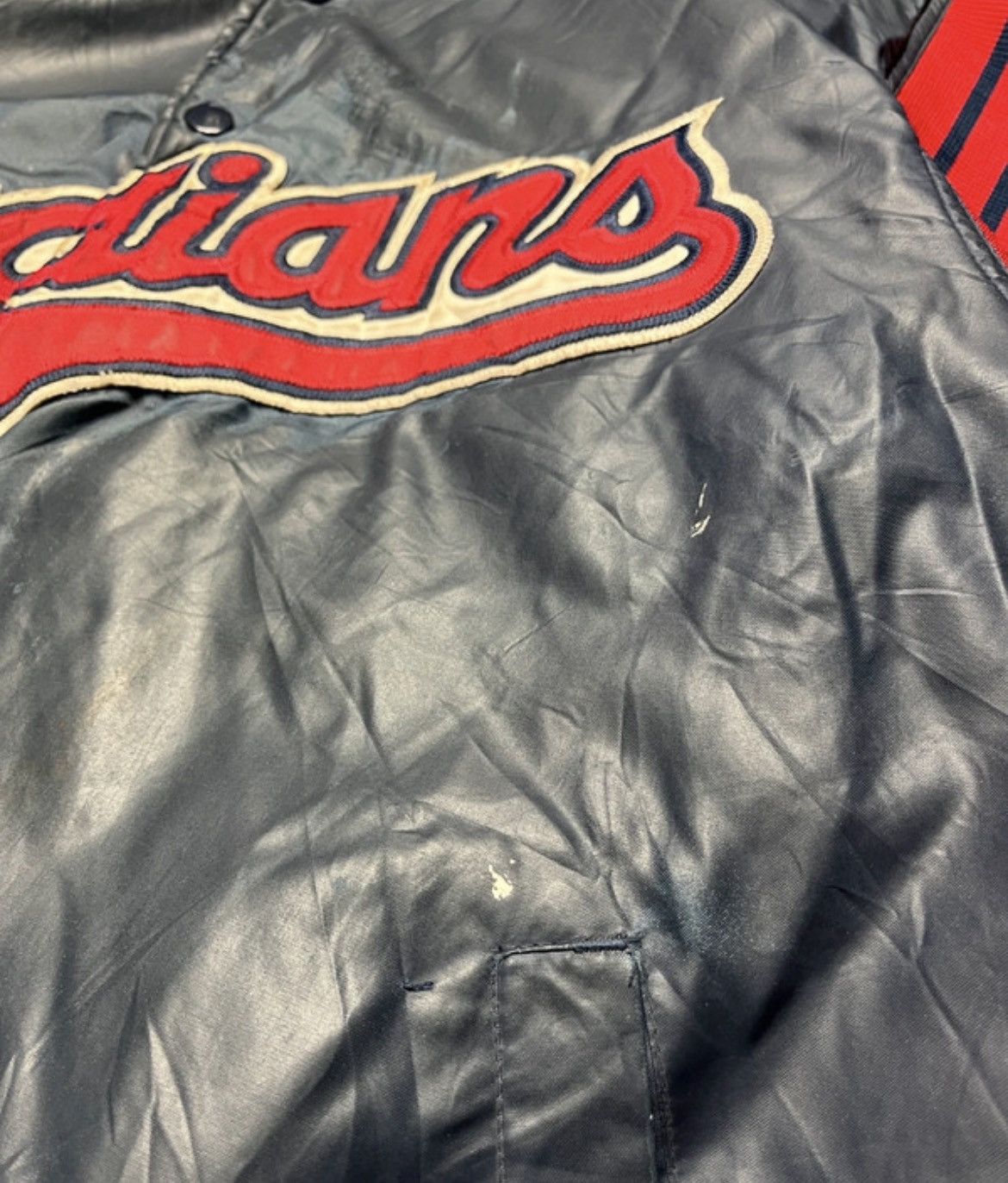 Majestic Veste MLB Cleveland Indians Majestic Authentic 90s Size US XL / EU 56 / 4 - 4 Thumbnail
