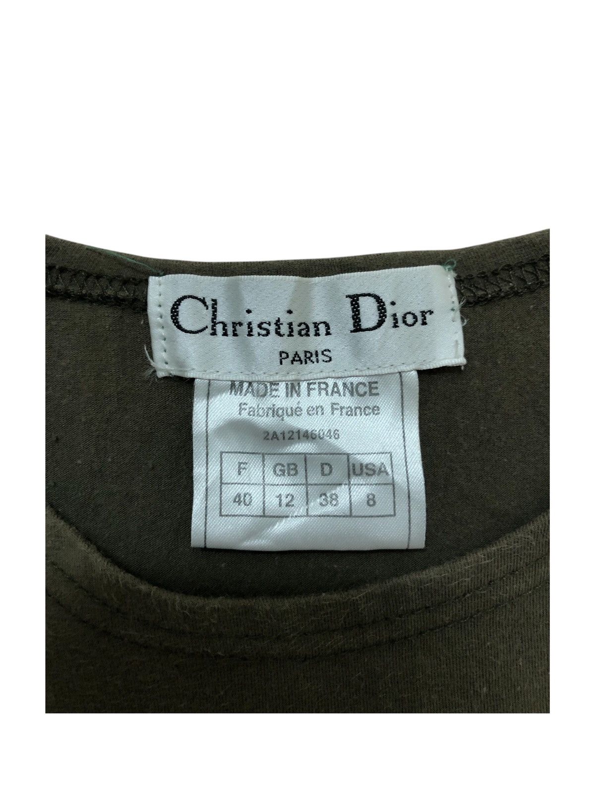 Dior Vintage Christian Dior J’adore Tank Tops FW2001 Dior Size M / US 6-8 / IT 42-44 - 3 Thumbnail
