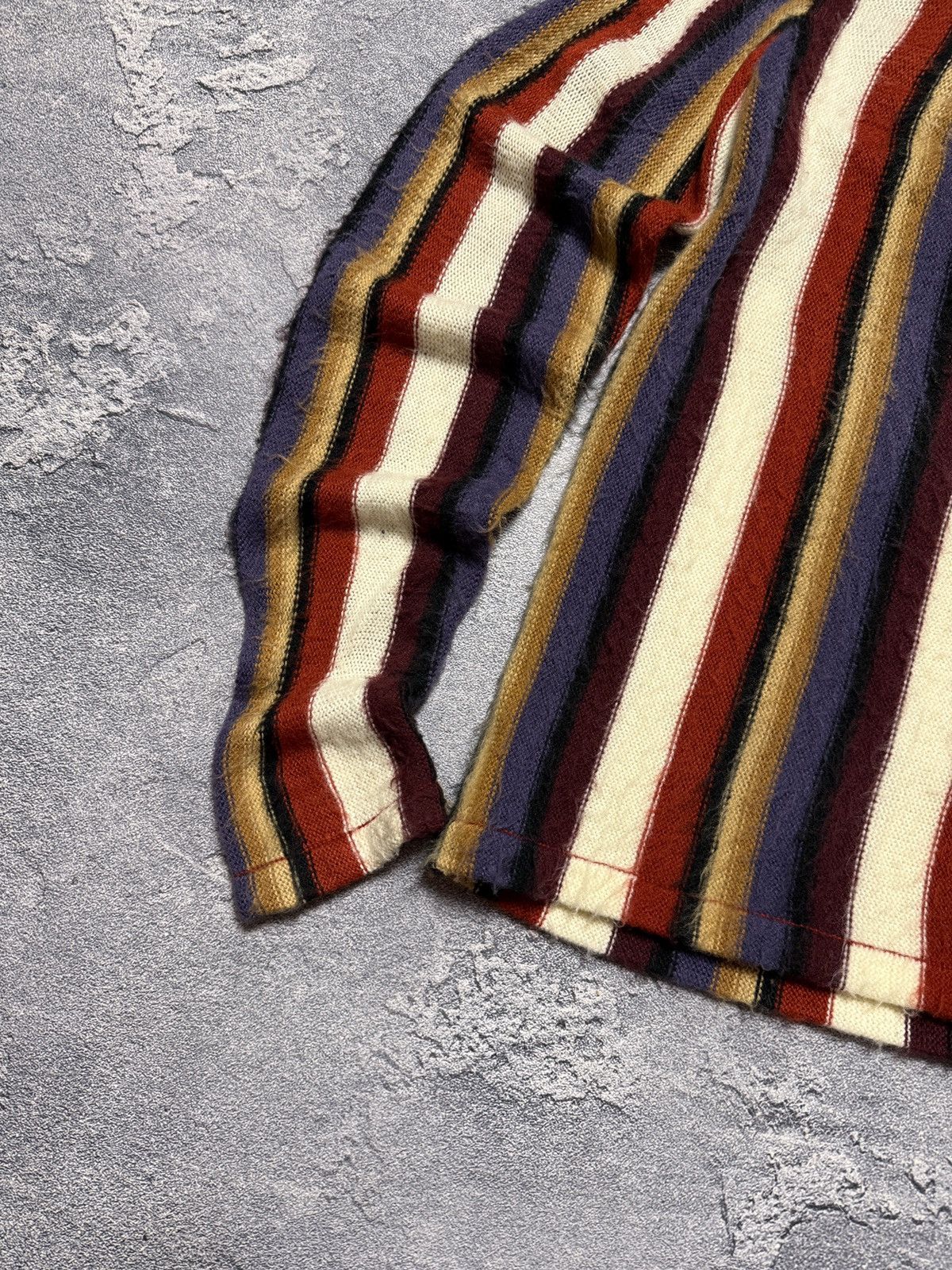 Stussy Stussy Sweater Vertical Striped Size US XL / EU 56 / 4 - 4 Thumbnail