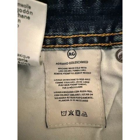 AG Adriano Goldschmied Adriano Goldschmied AG The Graduate Tailored Leg Jeans 32x32 Size US 32 / EU 48 - 7 Thumbnail