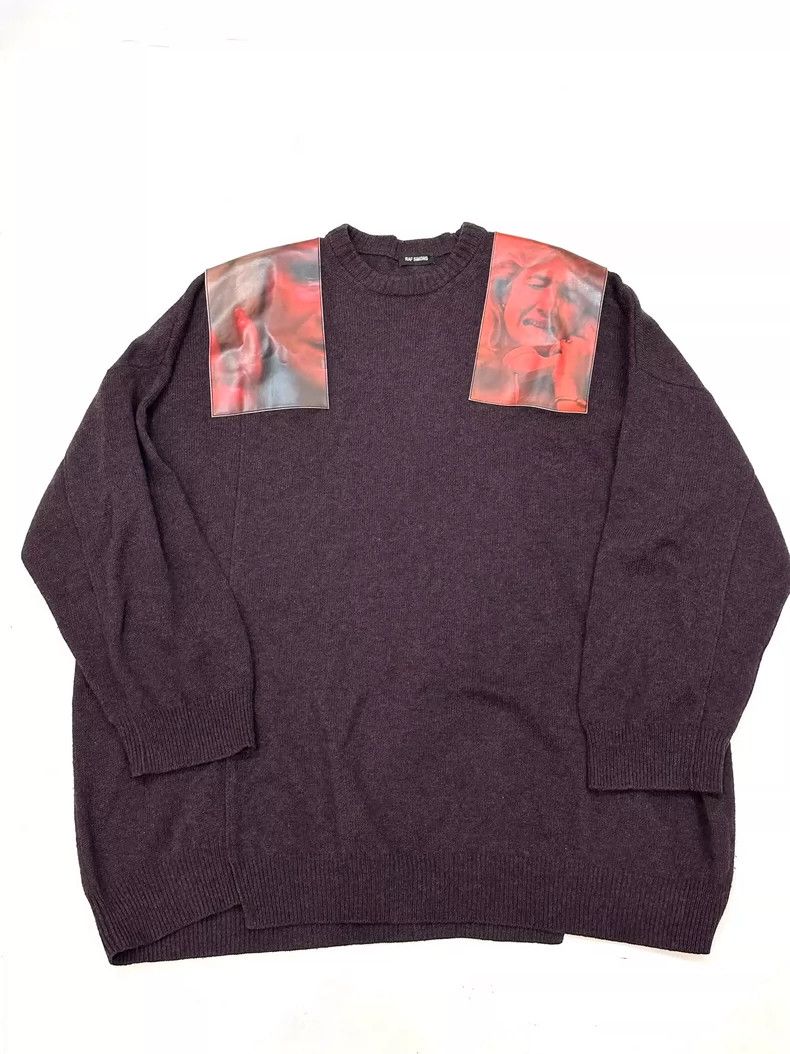充実の品 Patch Portrait Simons Raf Simons Raf Knit Grailed | Sweater トップス