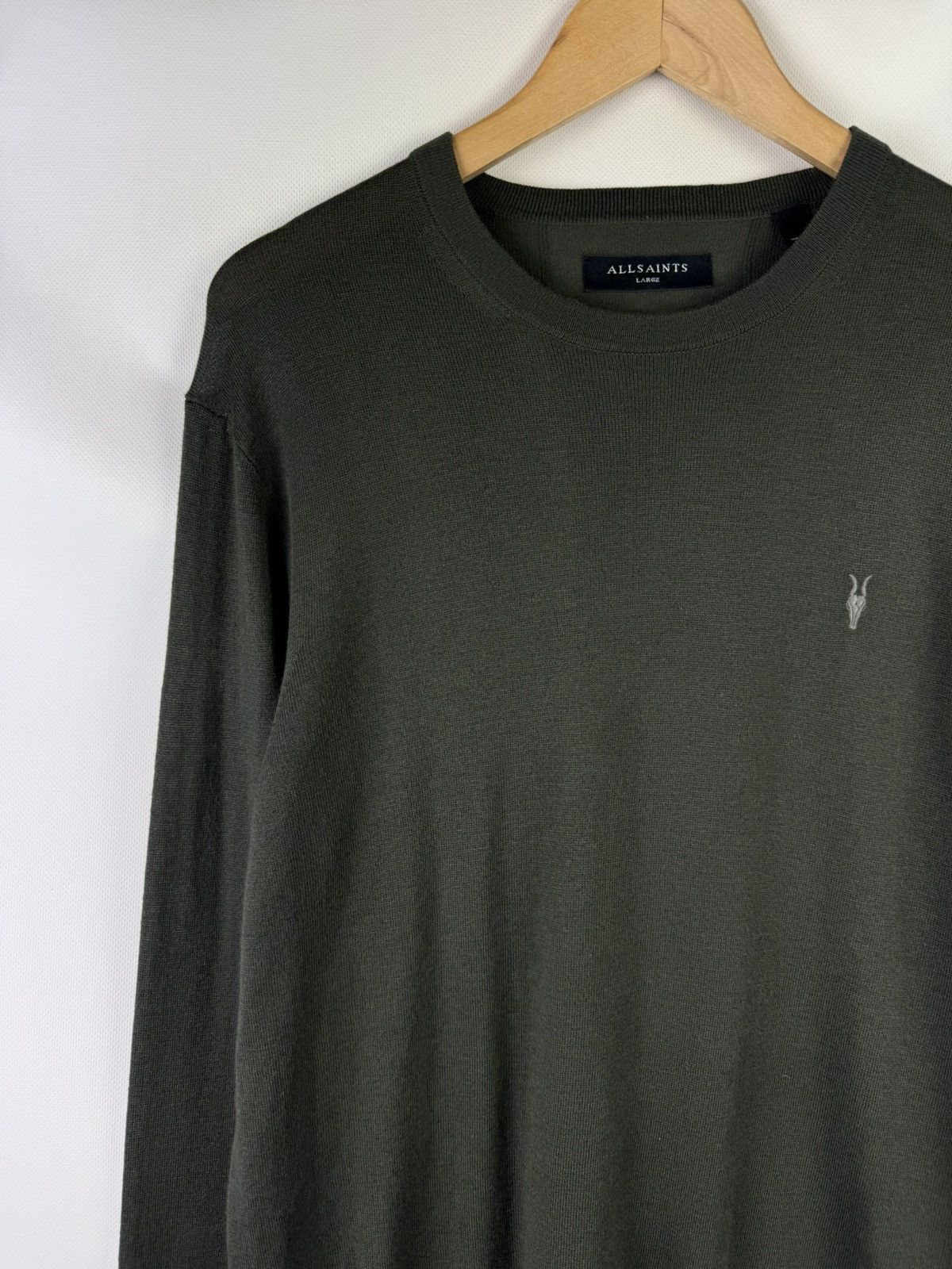 Allsaints Alllsaints Nomo Crew Neck Men’s Lightweight Sweater Pullover Size US L / EU 52-54 / 3 - 4 Thumbnail