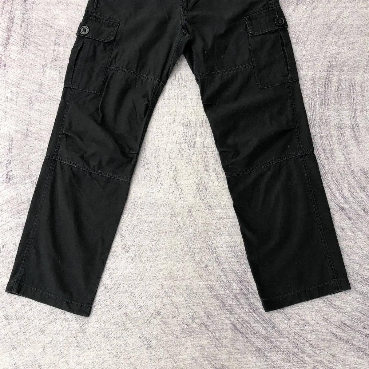 All Blacks Cargo Black Panaspur 6 Pocket Utility Pants Size US 30 / EU 46 - 3 Thumbnail