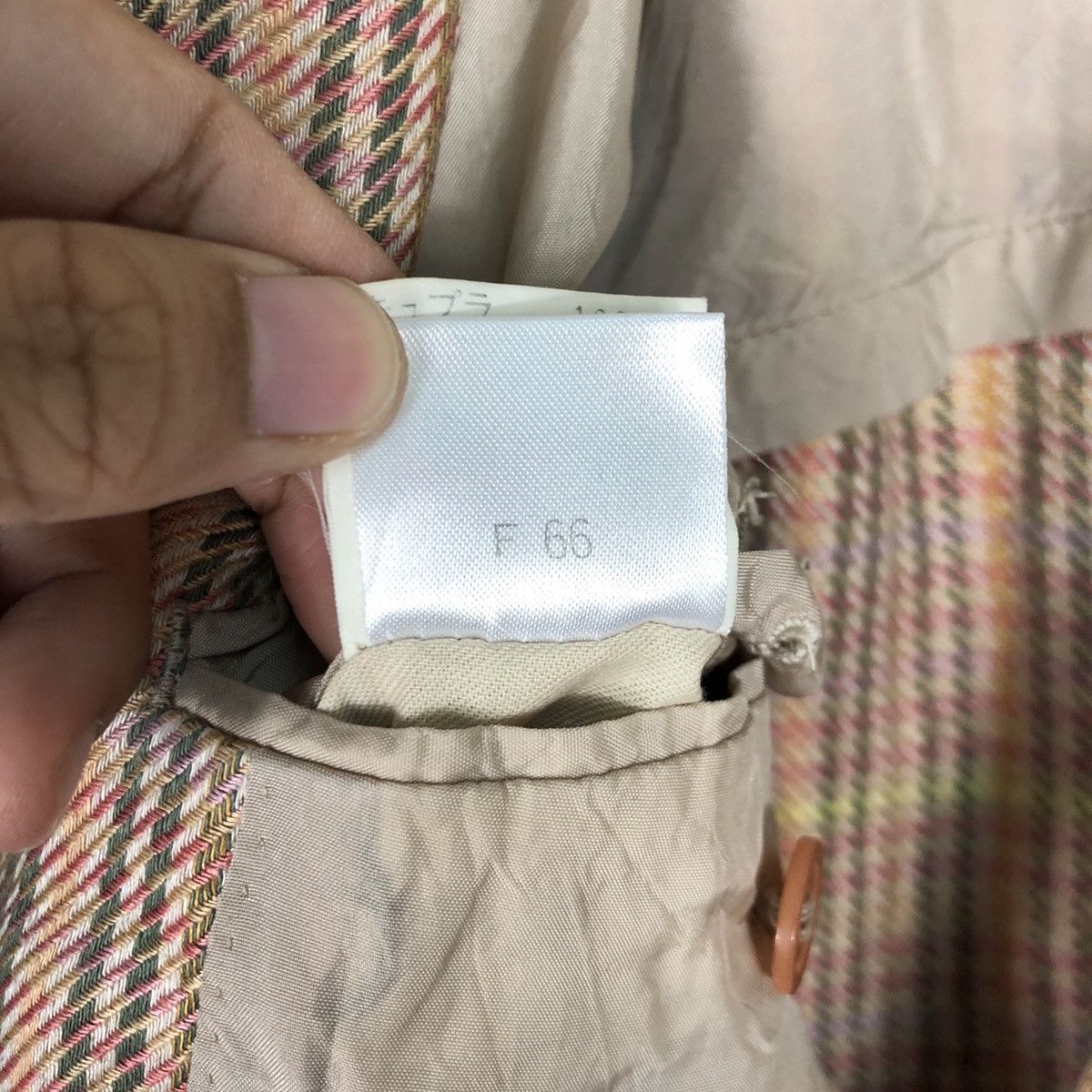 Kenzo × Other × Vintage Kenzo Checkered Coat Jacket Size US M / EU 48-50 / 2 - 17 Thumbnail