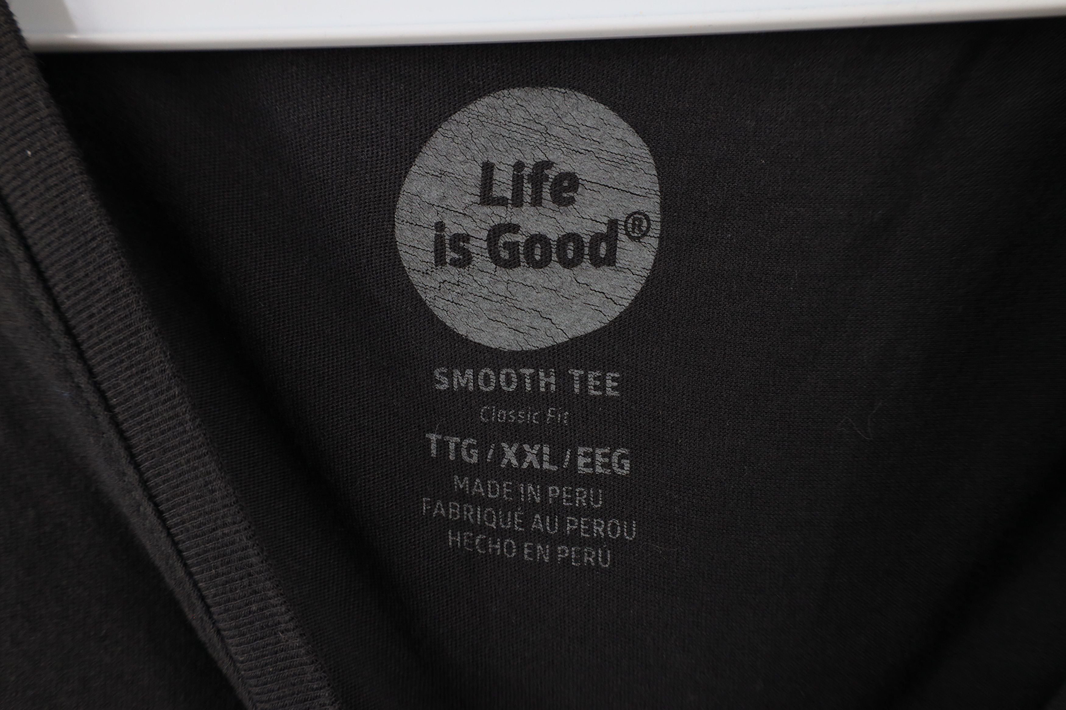 Life is Good × Vintage Life Is Good Smooth Tee Football Short Sleeve T-Shirt Gray Size US XXL / EU 58 / 5 - 6 Thumbnail