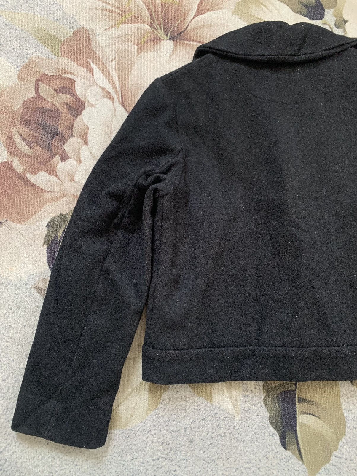 Maison Margiela MM6 Maison Margiela Short Blend Wool Jacket Size S / US 4 / IT 40 - 5 Thumbnail