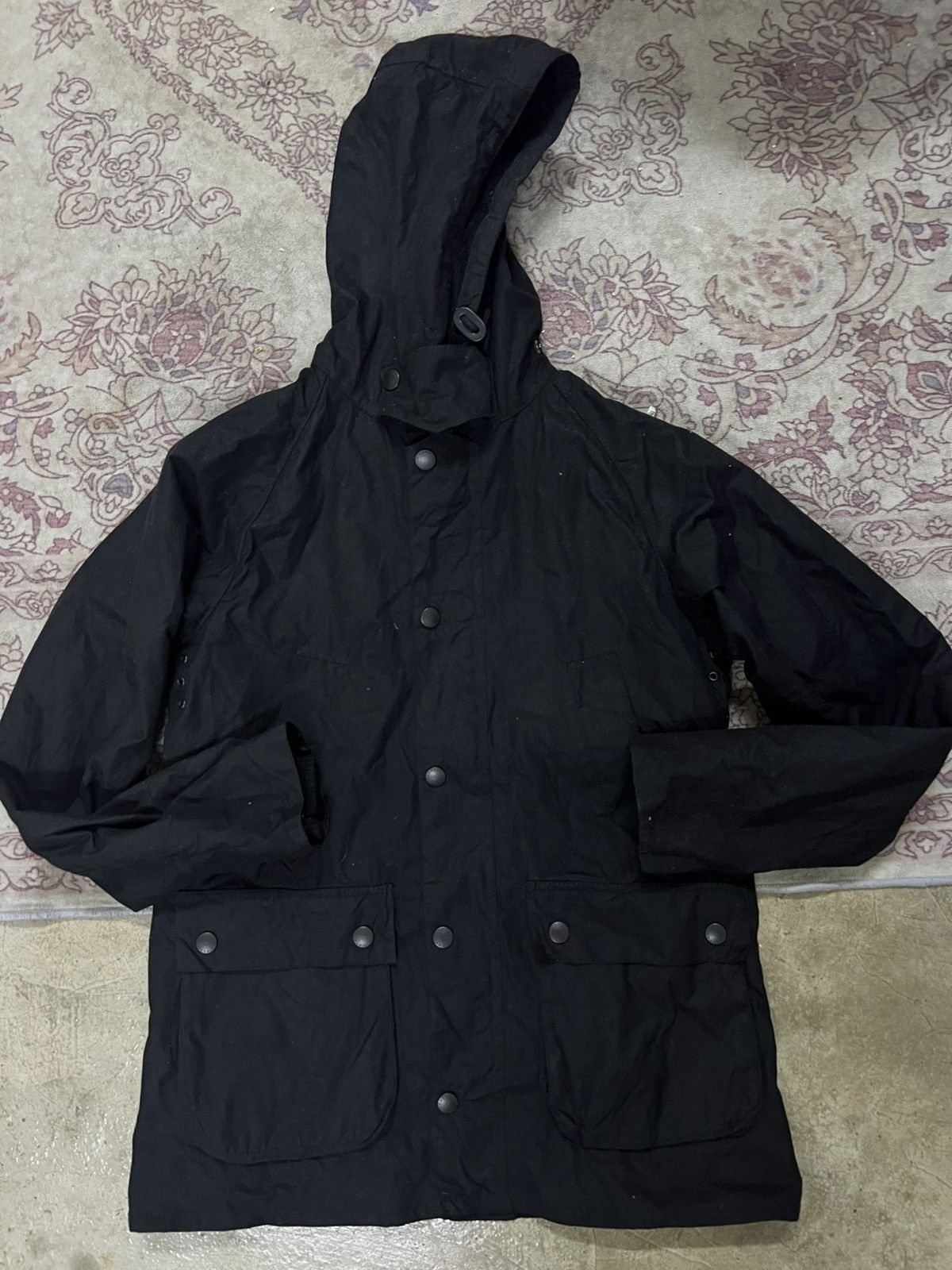 Barbour Vintage Rare Barbour Bulgaria Waxed Jacket Size US S / EU 44-46 / 1 - 17 Thumbnail