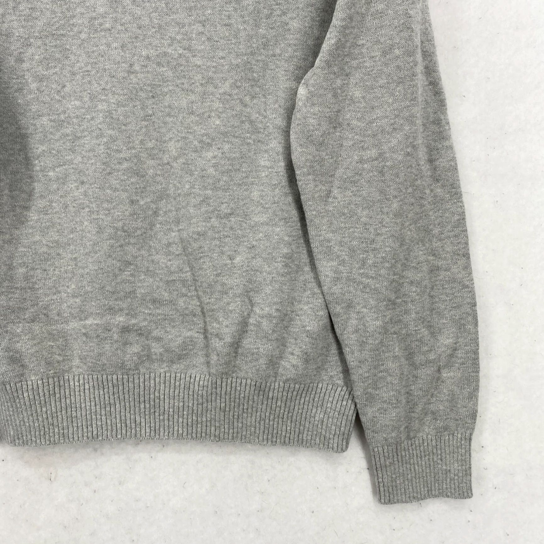 Nautica Nautica Henley Pullover Sweater Mens Medium Gray Knit Long Sleeve Mock Neck NWT Size US M / EU 48-50 / 2 - 3 Thumbnail
