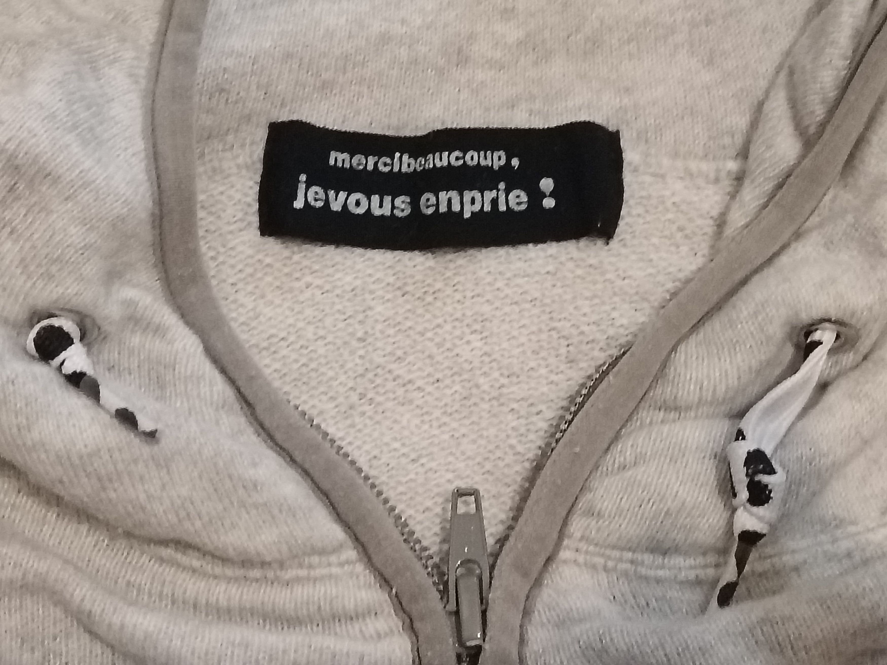 mercibeaucoup MERCIBEAUCOUP JEVOUS ENPRIE BEAR HOODIE JACKET Size S / US 4 / IT 40 - 2 Thumbnail