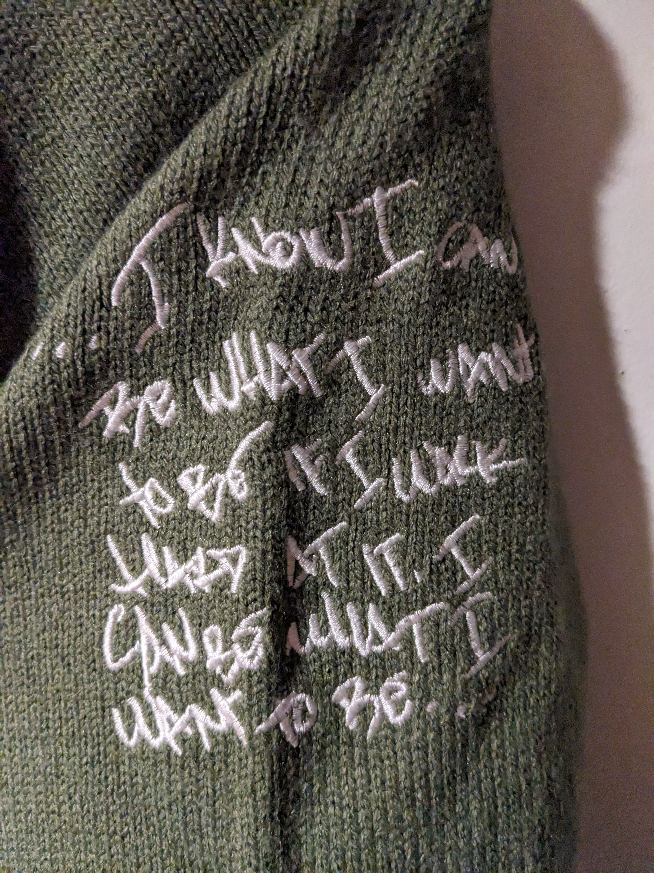 Mecca × Vintage Vintage Y2K Mecca Jeans Green Medium Kids Knitted Sweater Size US M / EU 48-50 / 2 - 9 Thumbnail