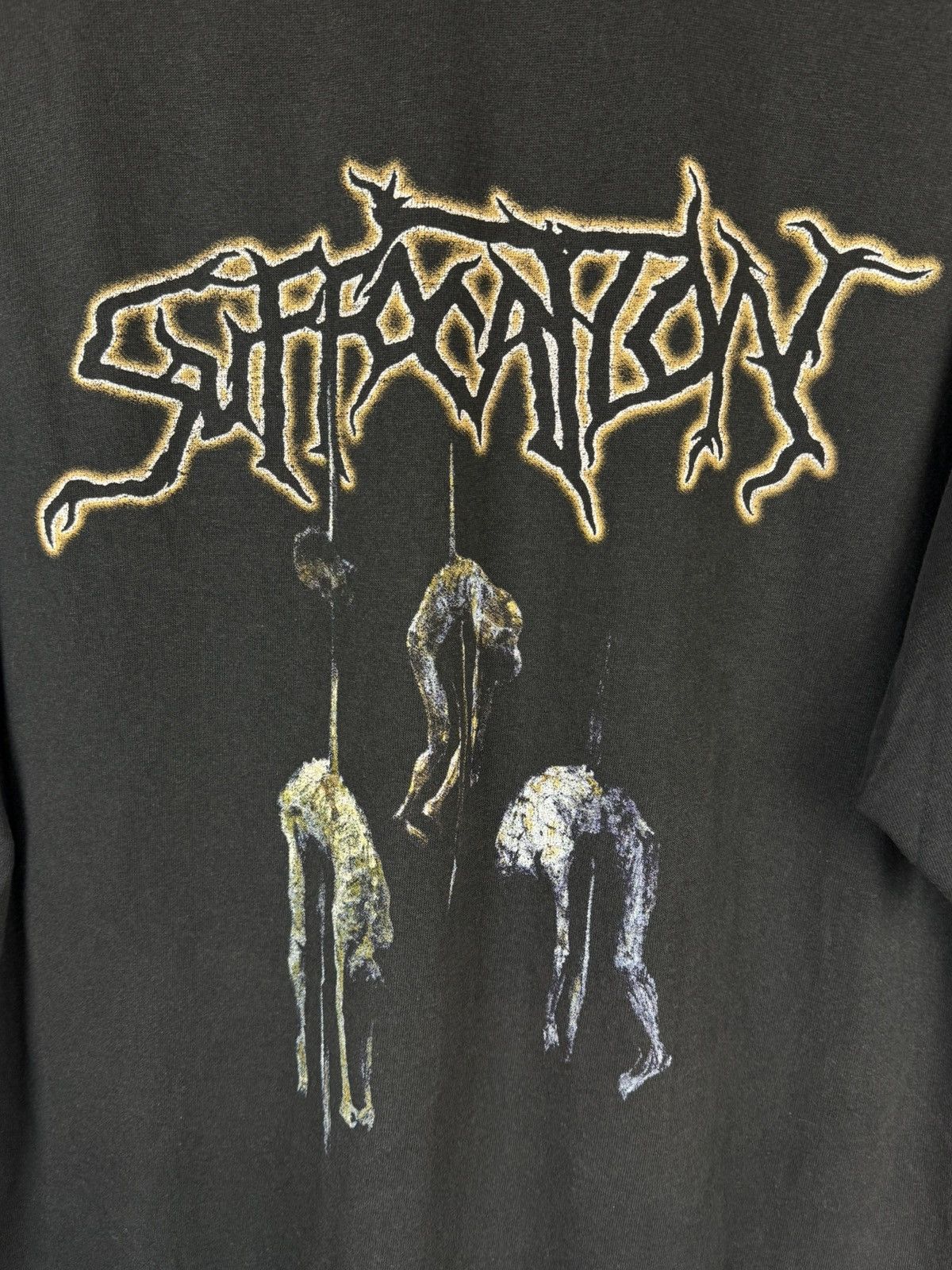 Band Tees 00s Suffocation Souls To Deny 2004 Death Metal Band T-Shirt Size US L / EU 52-54 / 3 - 6 Thumbnail