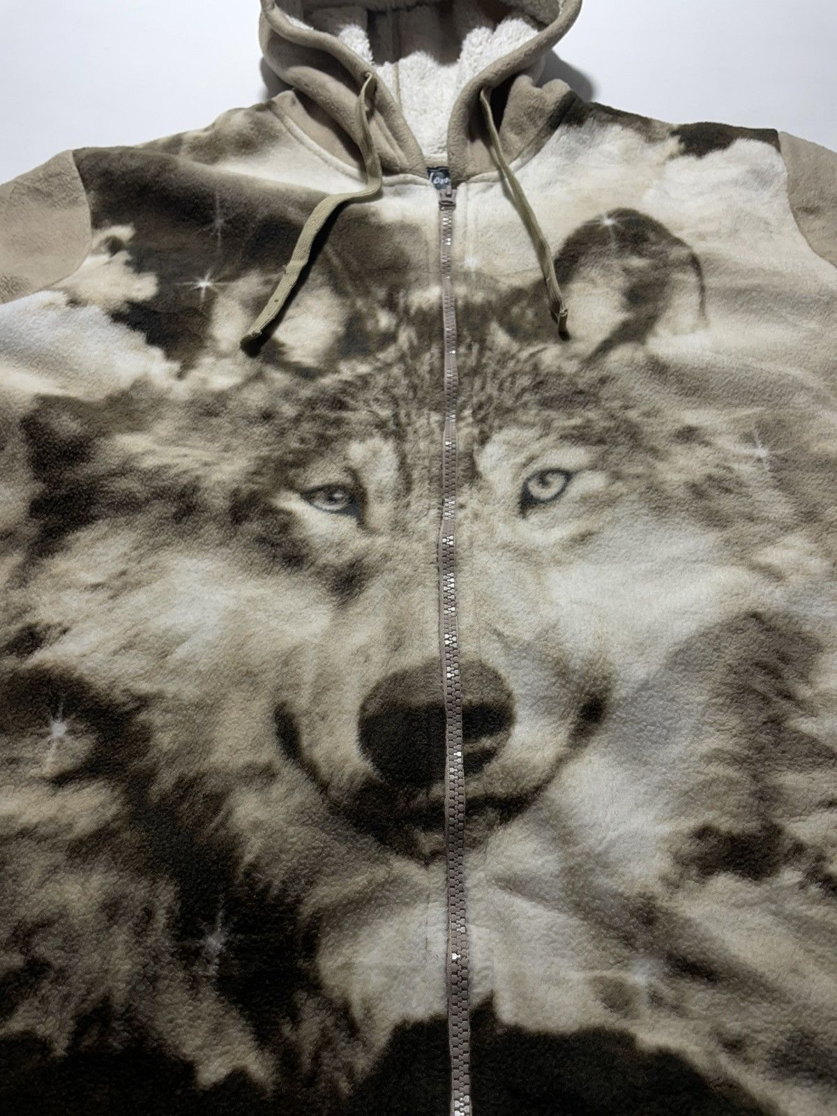 Woolf Vintage Animal Print Woolf Fleece Jacket Size US XXL / EU 58 / 5 - 4 Thumbnail