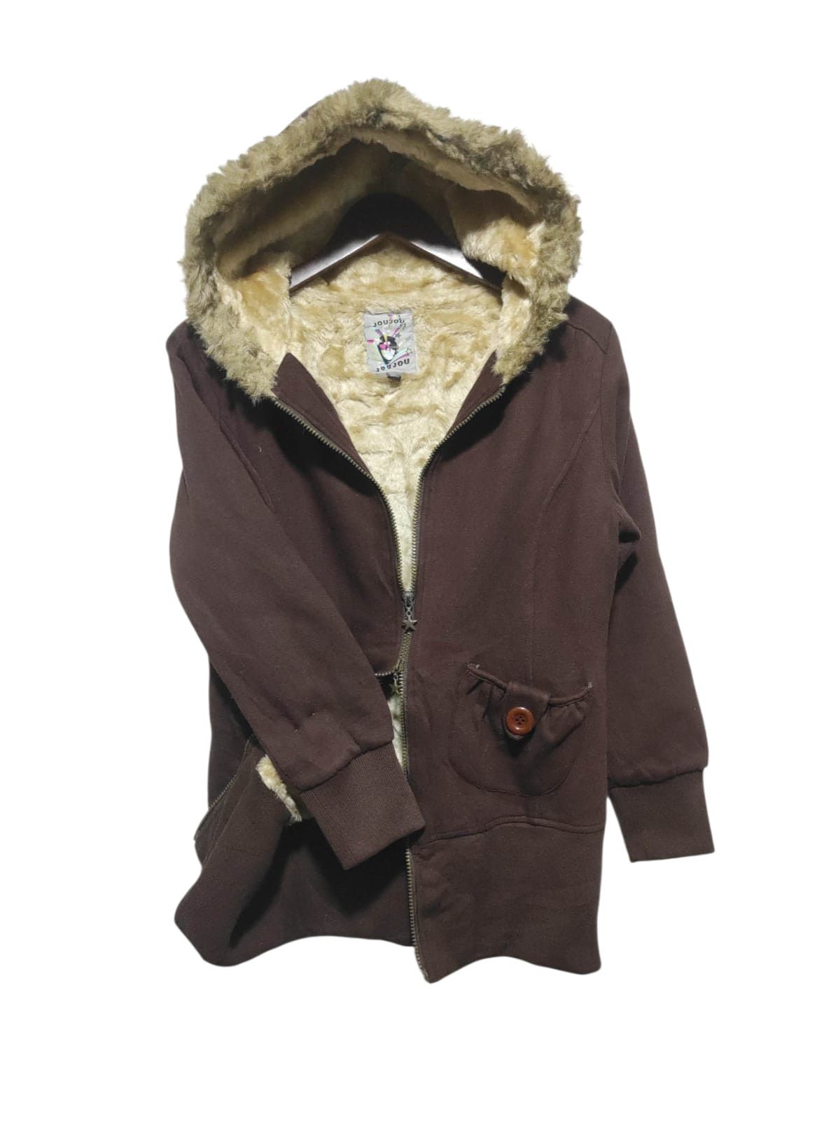If Six Was Nine Jou Jou Sherpa zip Fur Hoodie LGB IfSixWasNine style Size M / US 6-8 / IT 42-44 - 1 Thumbnail